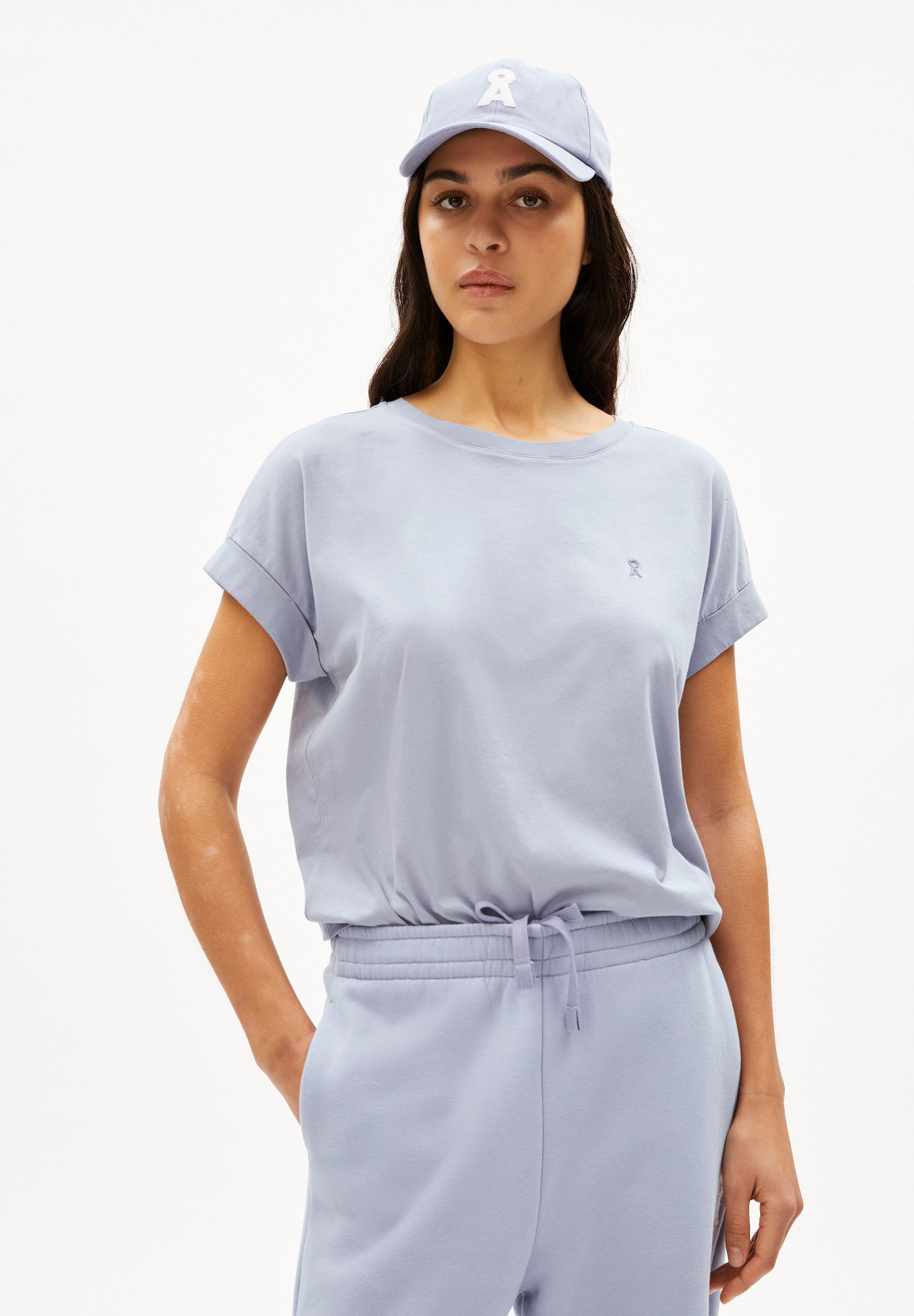 Armedangels T-Shirt IDAARA T-Shirt aus Bio-Baumwolle Loose Fit