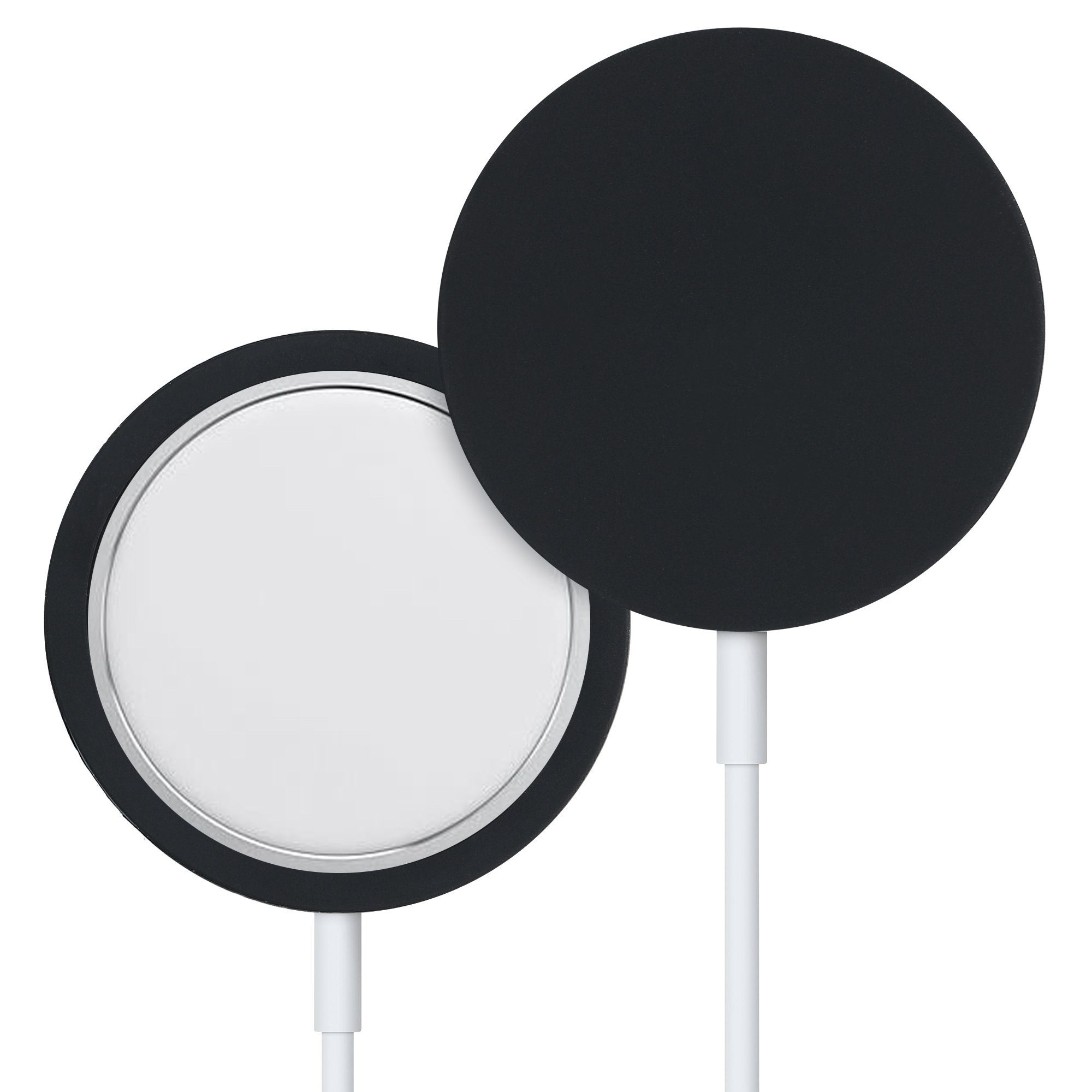 kwmobile Etui Silikon Case für Apple MagSafe Charger Pad, Ladegerät Hülle - Charger Cover