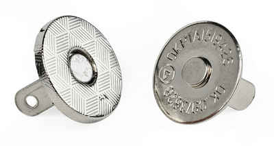 HobbyFun Aufbewahrungstasche Taschen-Magnetverschluss, Ø 1,5 cm