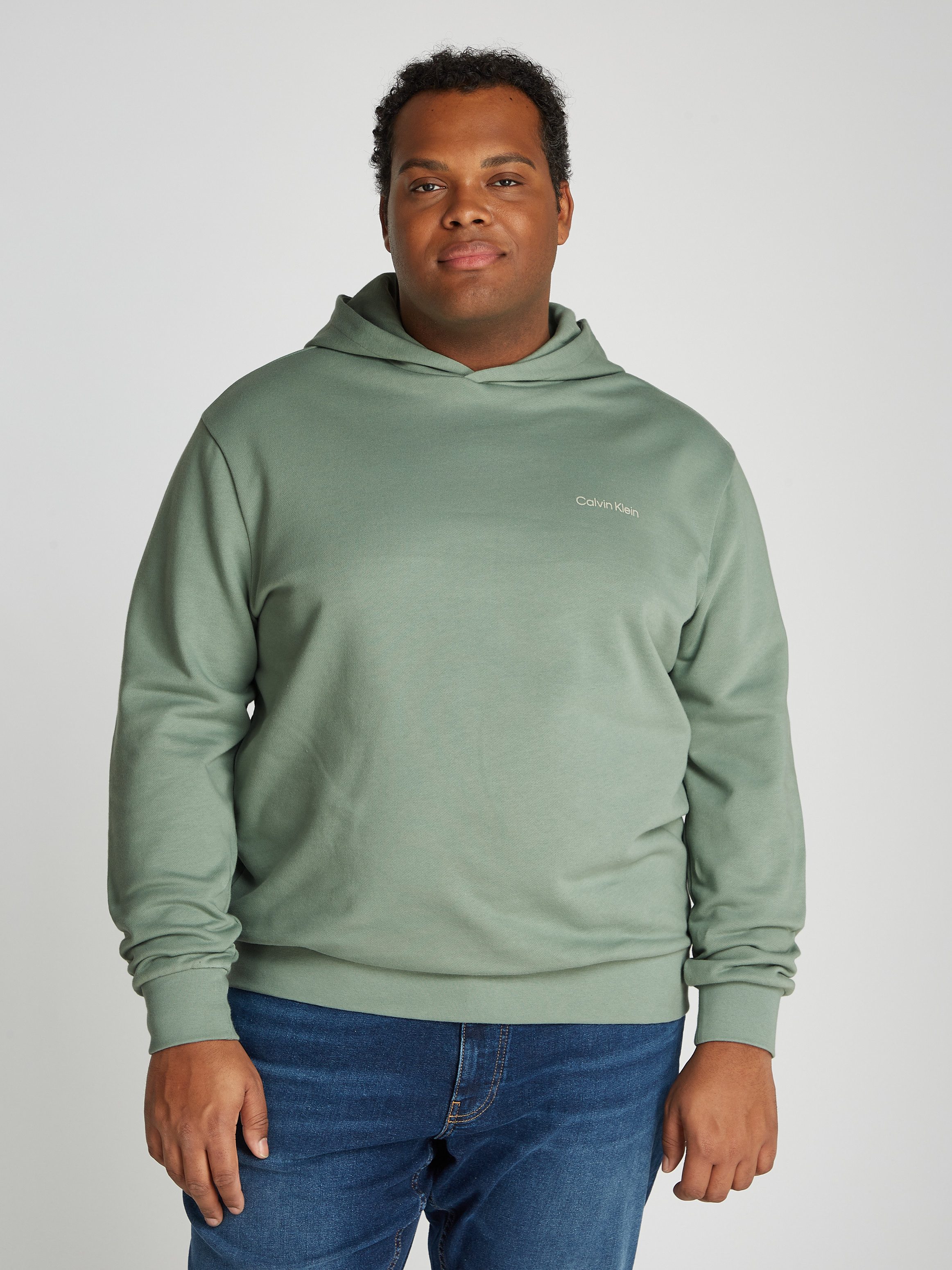 Calvin Klein Big&Tall Kapuzensweatshirt BT_ENLARGERD BACK günstig online kaufen