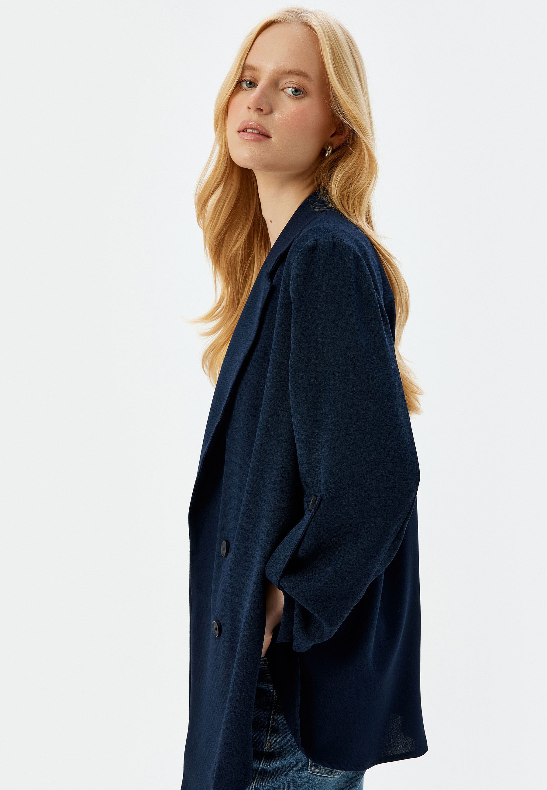 Koton Jackenblazer Loose Shacket Jackenblazer