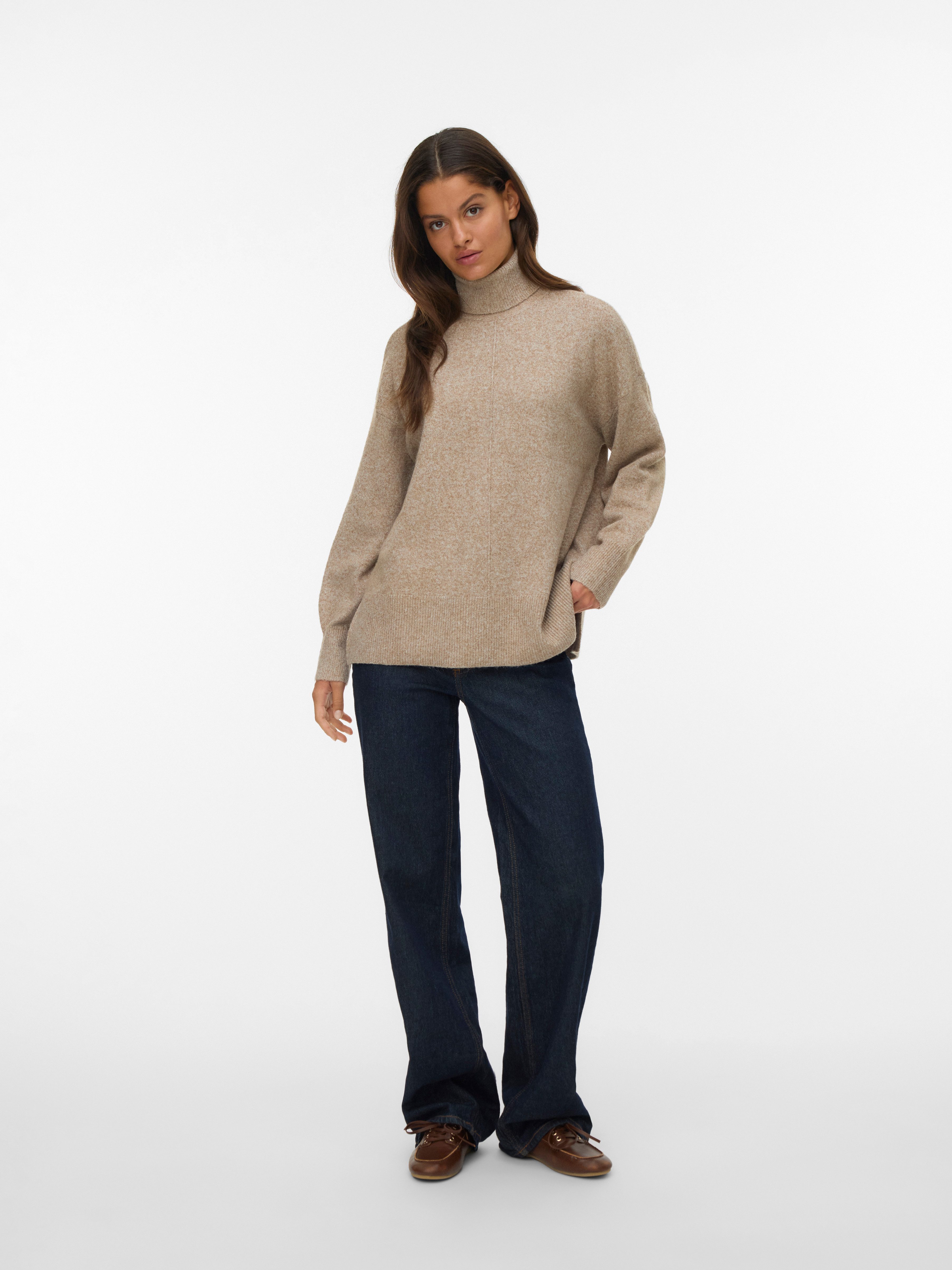 Vero Moda Rollkragenpullover VMDOFFY LS ROLL NECK PULLOVER NOOS