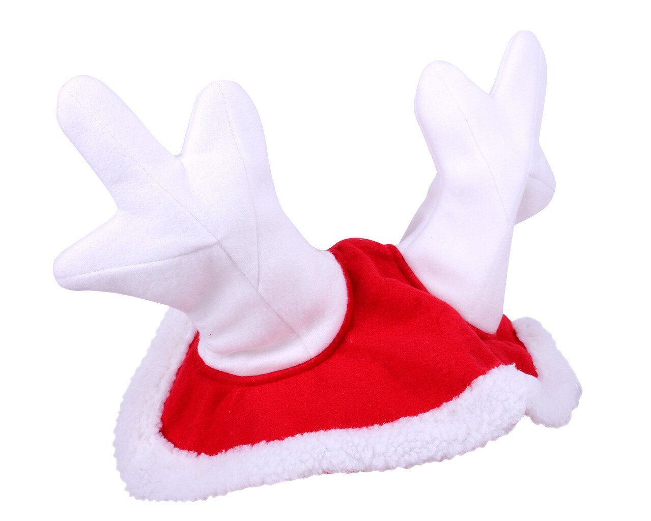 ARBO-INOX® Halfter Lustige Rentierhaube Pferdeschmuck Weihnachtsschmuck für Pferde