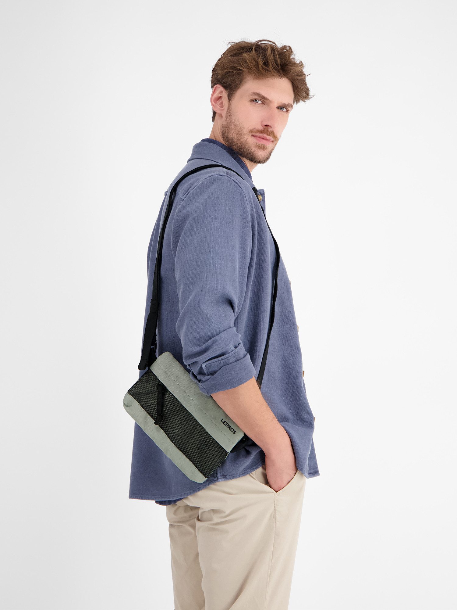 Umhängetasche LERROS Crossbodybag mit Mesh