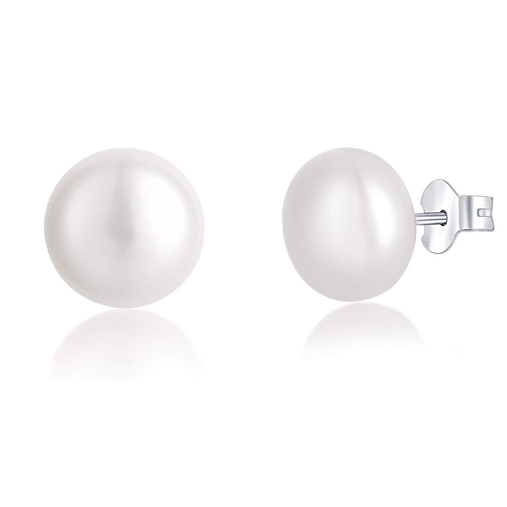 JVD Ohrring-Set Silver earrings with pearls SVLE0545XD2P1 - Diameter: 0.7 cm