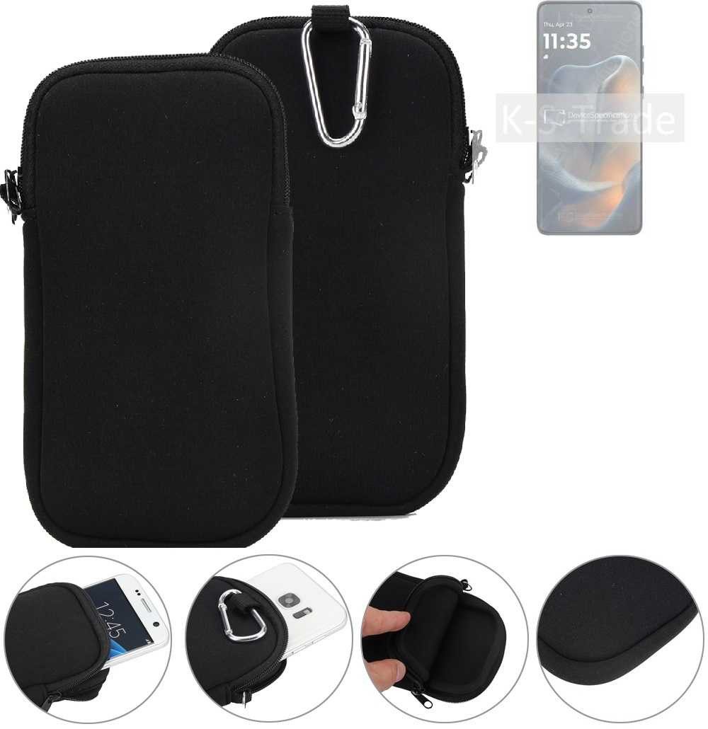 K-S-Trade Handyhülle für Motorola Edge 60, Neopren-Hülle Handyhülle Schutzhülle Neoprenhülle Sleeve