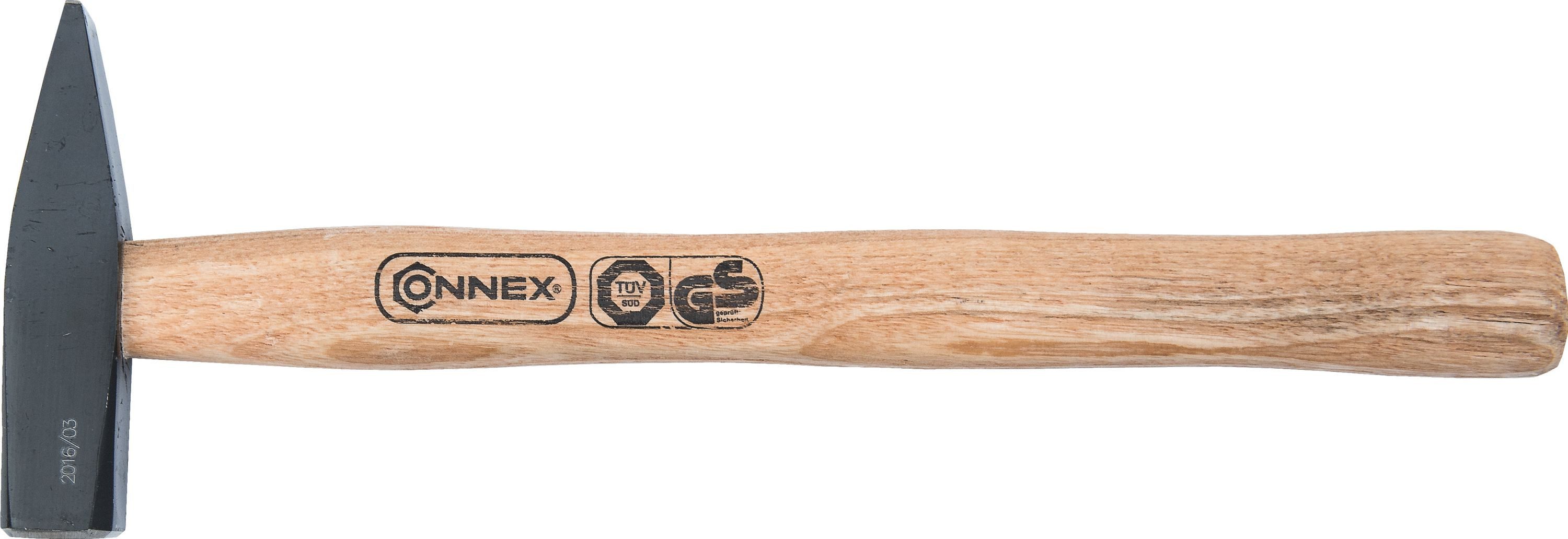 Conmetall Meister Schlosserwinkel Schlosserhammer 300g, Holzstiel