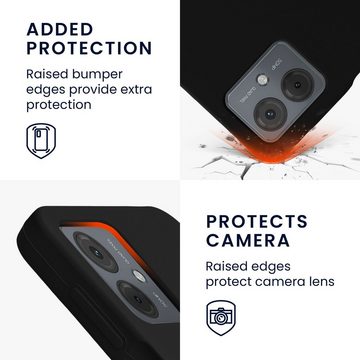 kwmobile Handyhülle Hülle für Motorola Moto G14, Hülle Silikon gummiert - Handyhülle - Handy Case Cover