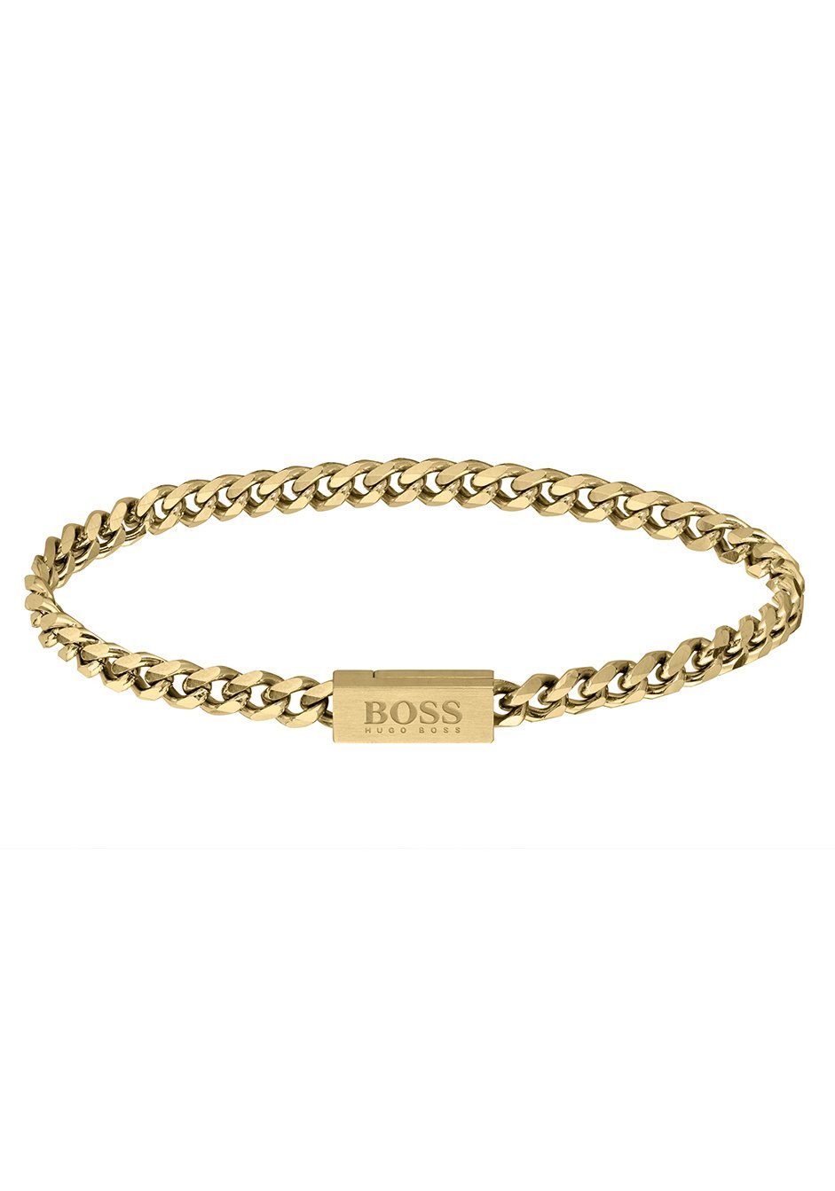 BOSS Armband Schmuck Edelstahl Armschmuck Panzerkette CHAIN FOR HIM