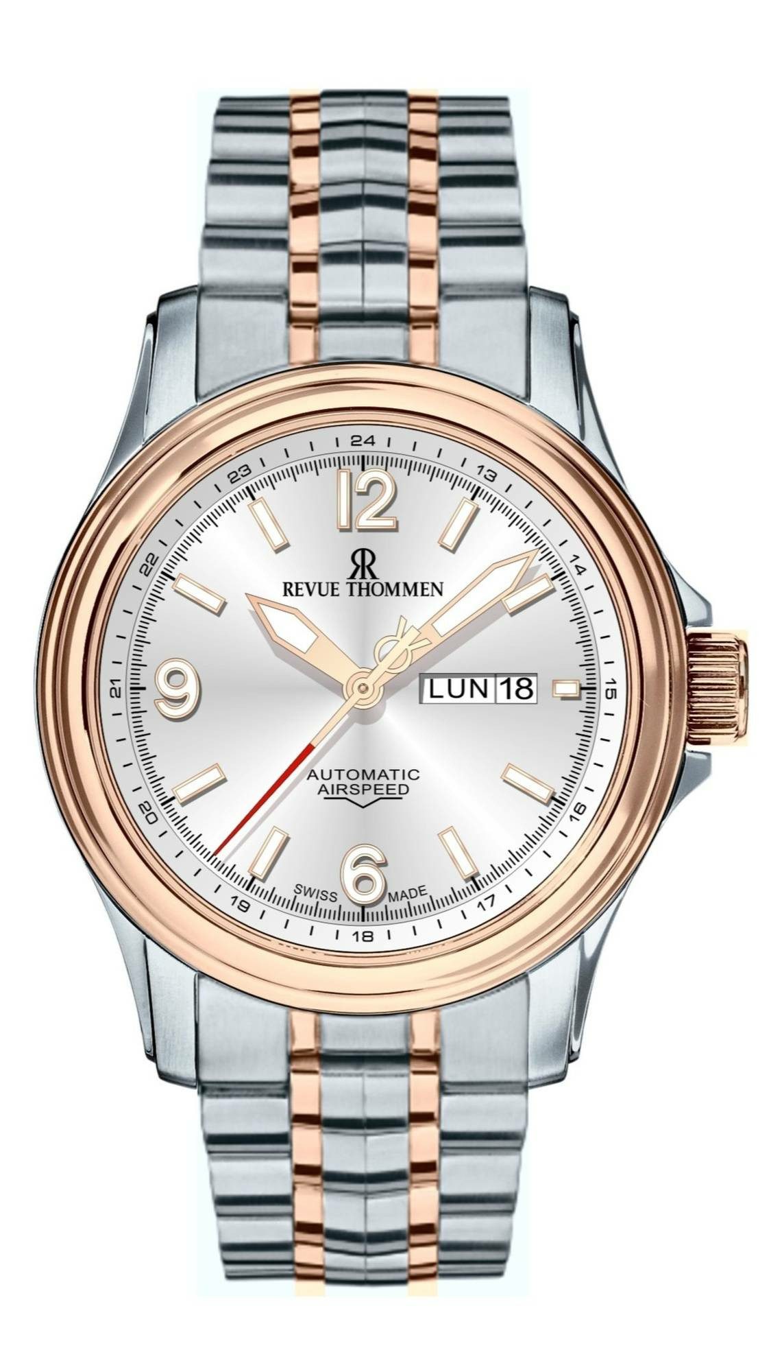 Revue Thommen Quarzuhr Analoguhr für Herren, (1-tlg)