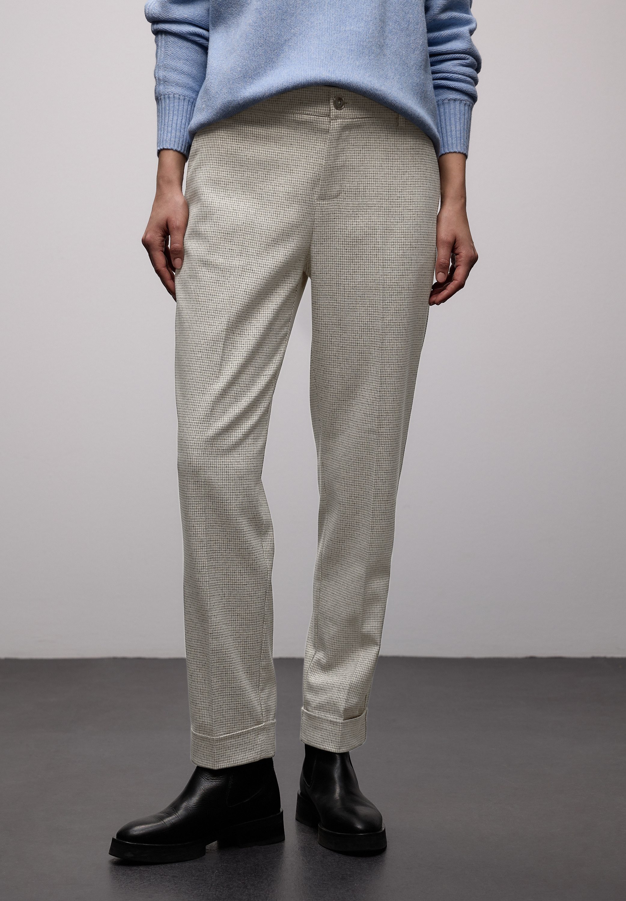 STREET ONE Stoffhose Middle Waist