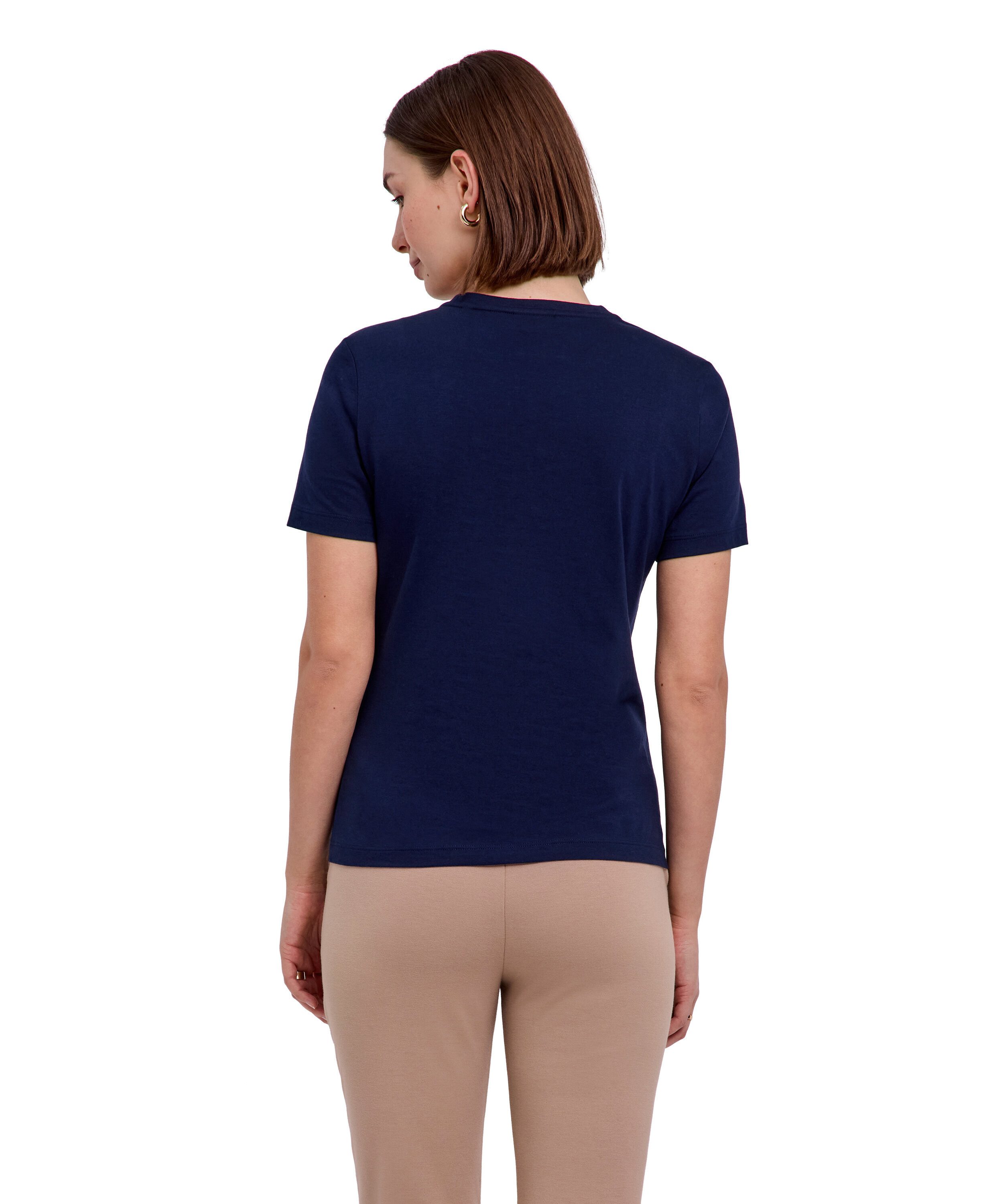 FALKE T-Shirt T-Shirt aus reiner Baumwolle (1-tlg., 1) aus reiner Baumwolle