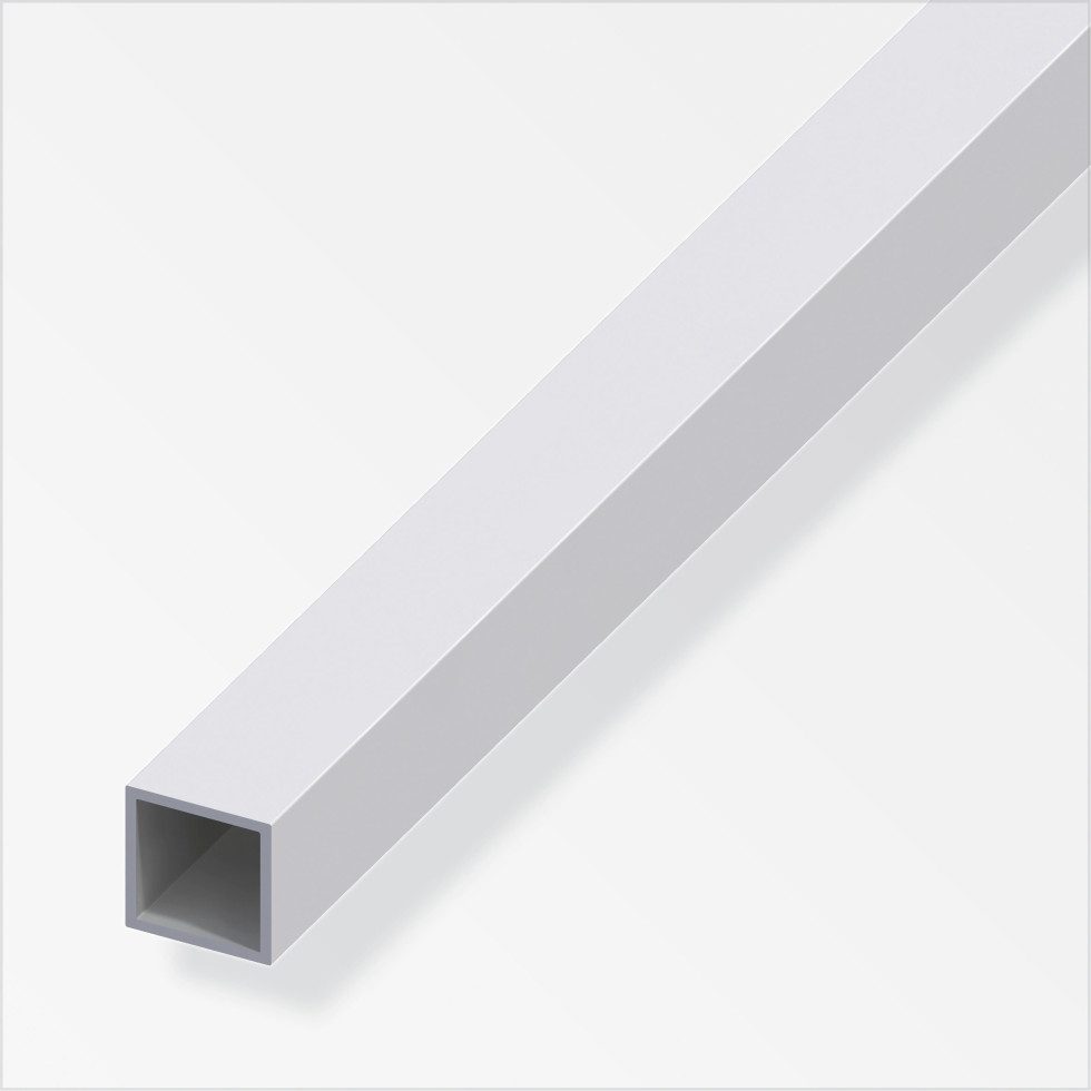 alfer Vierkantstange alfer Vierkantrohr 1 m, 20 x 20 x 1.5 mm Aluminium Aluminium
