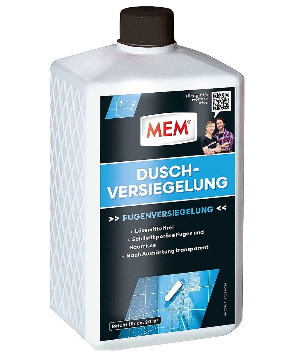 MEM Bauchemie Dichtstoff MEM Dusch-Versiegelung, 1 Ltr