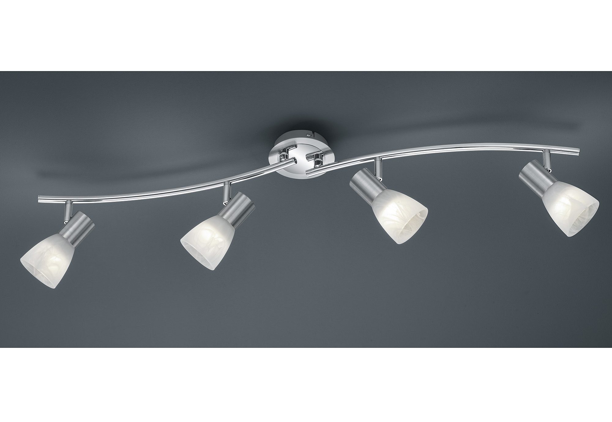 Deckenleuchte, Deckenlampe, LED LED wechselbar, schwenkbar Leuchten TRIO LED LED Deckenstrahler Levisto,