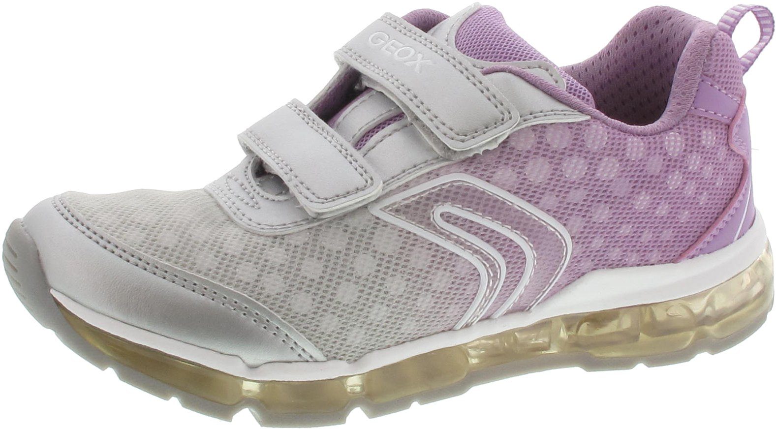 Geox J Android Girl 7 Sneaker – Light-Up Velcro Kids Shoes With Breathable Rubber Sole - View #11