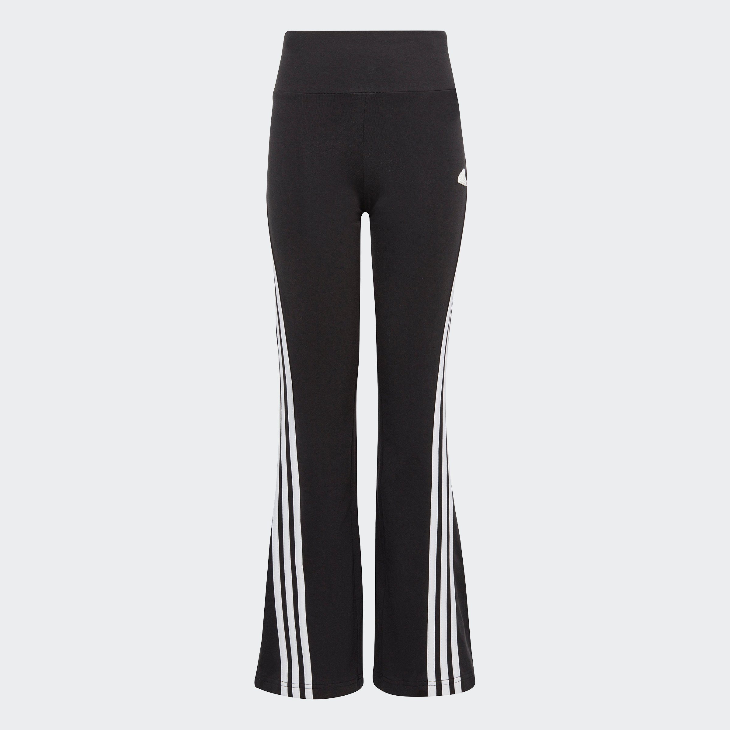 adidas Sportswear Leggings FUTURE (1-tlg) FLARED TIGHT 3STREIFEN ICONS COTTON