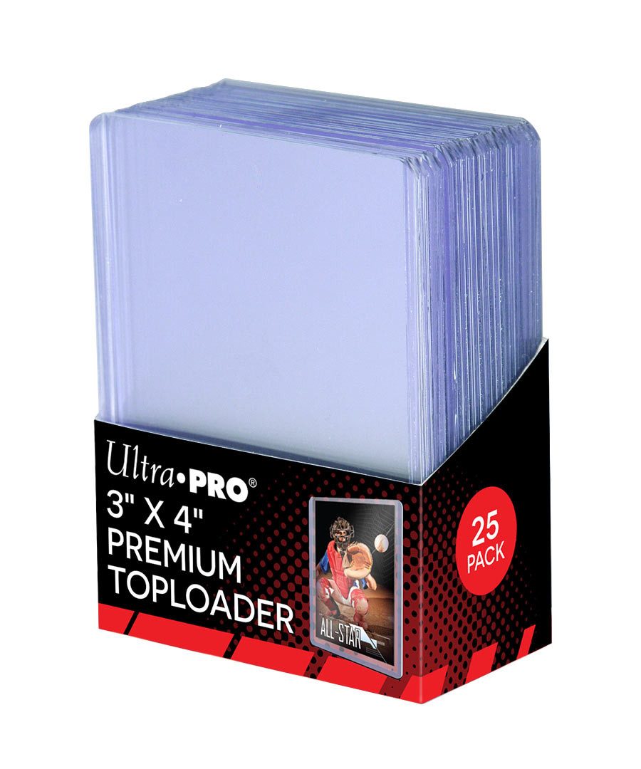 UltraPRO Sammelkarte Toploader - 3" x 4" Super Clear Premium (25 pieces)