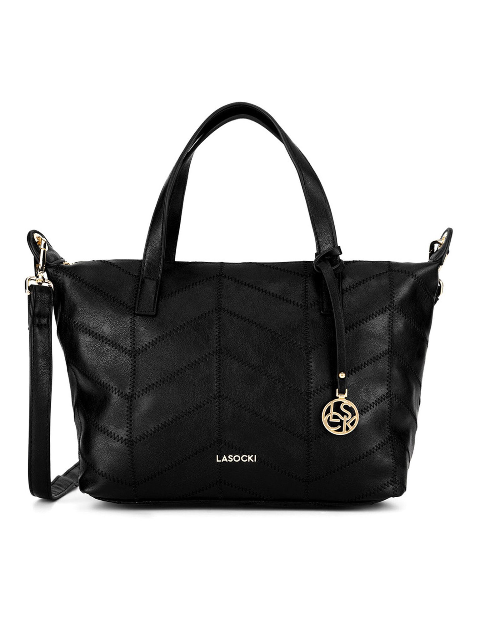 LASOCKI Handtasche Lasocki Tasche Damen LSK-K-018-06 Schwarz