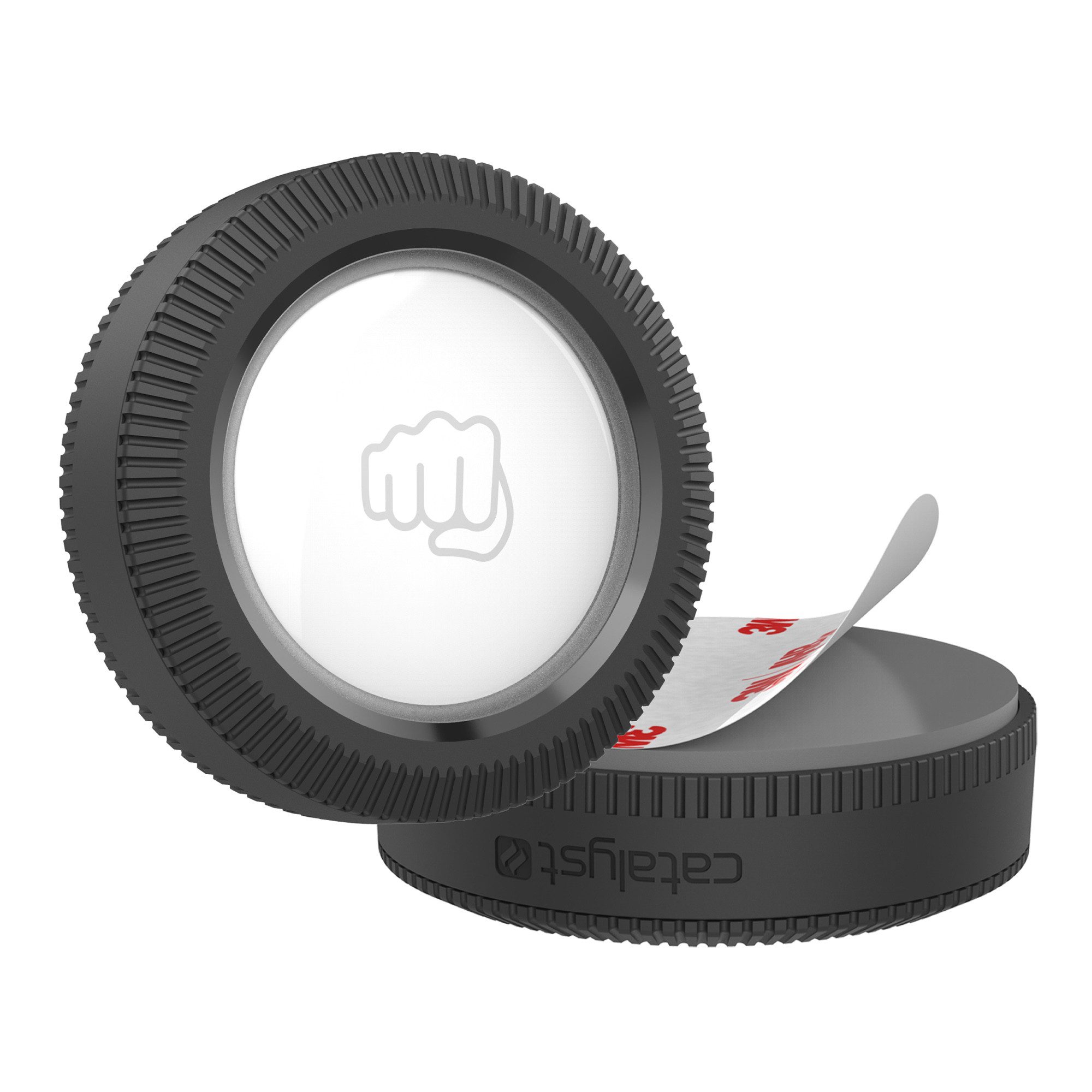 Catalyst Schlüsselanhänger Stick-It Case AirTag, für AirTag, Stealth Black