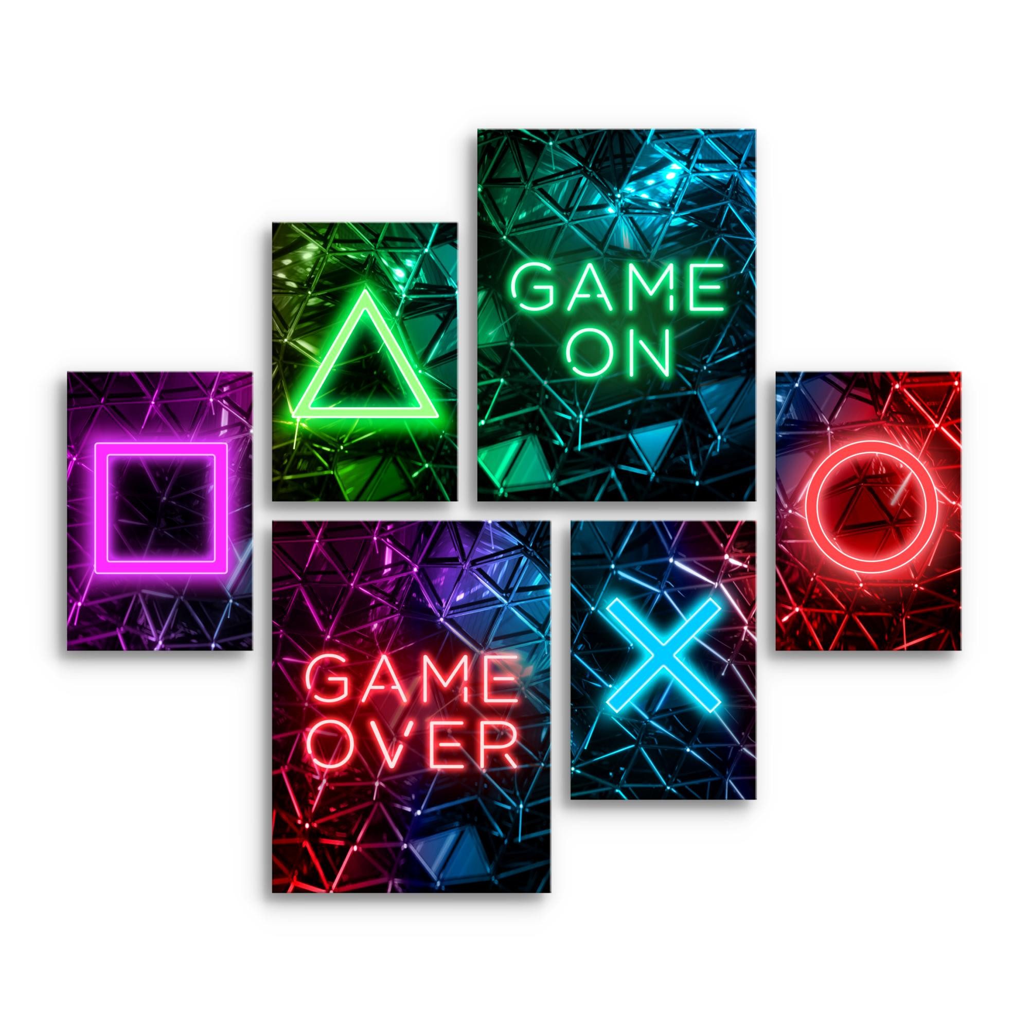 Novart Wandbild Wandbilder Gamer Spielkonsole Junge günstig online kaufen