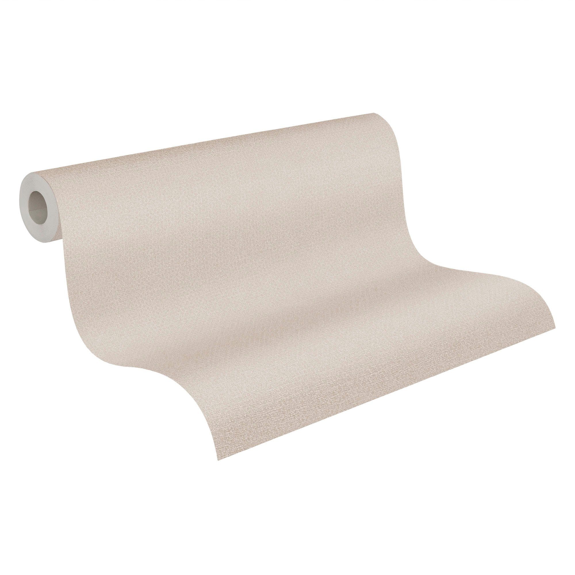 A.S. Création Vliestapete Natural Living Textiloptik, leicht strukturiert, leicht glänzend, abstrakt, gemustert, (1 St), Tapete Uni Vlies Wand Tapeten Wohnzimmer Schlafzimmer Küche Flur Optik