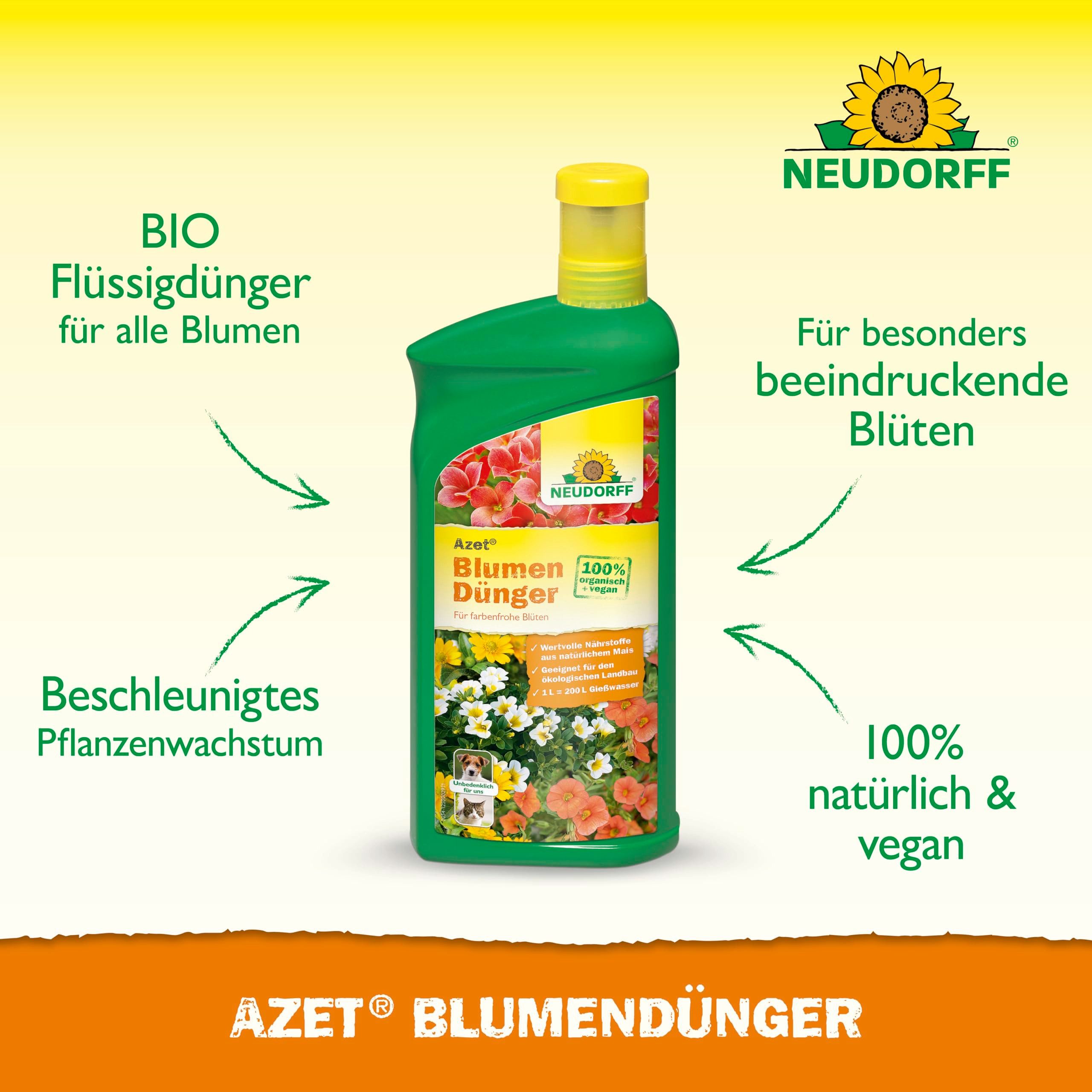 Neudorff Blumendünger Bio - Azet BlumenDünger günstig online kaufen