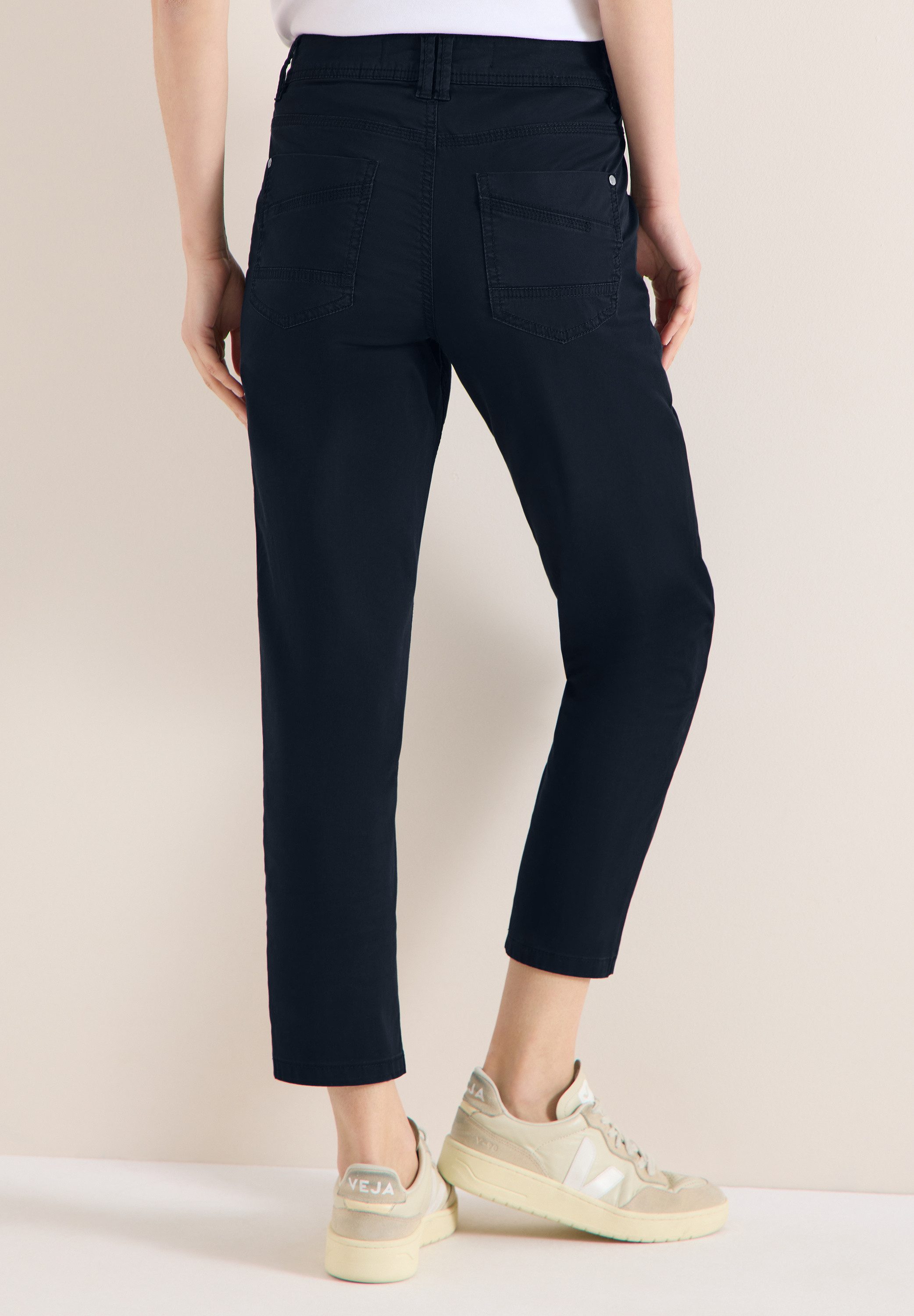 CECIL Stoffhose aus Baumwolle mit Stretchanteil