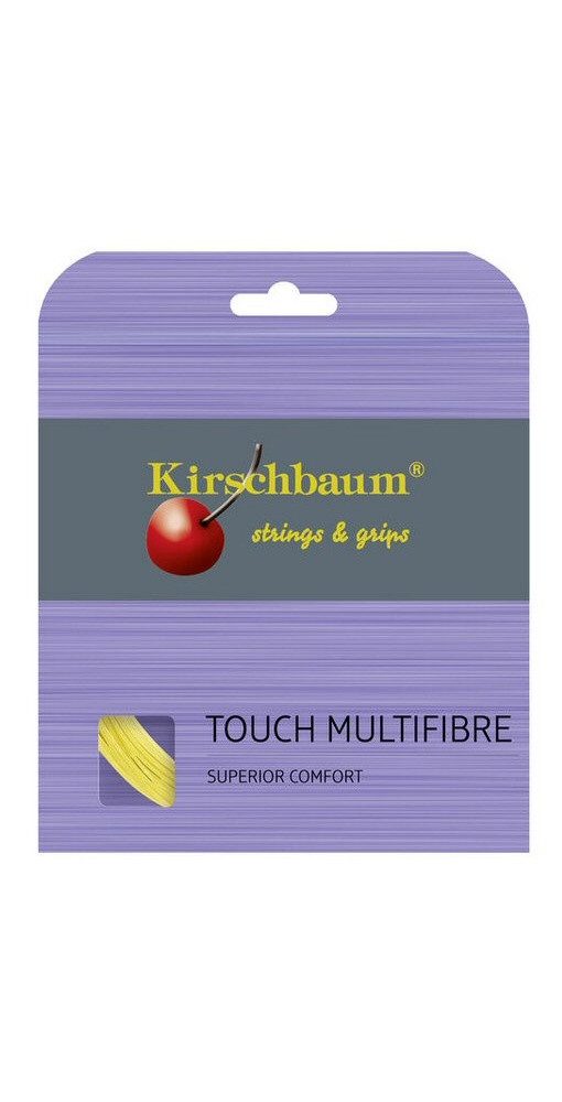 Tennissaite Touch Multifibre (Armschonung) natur 12m Set