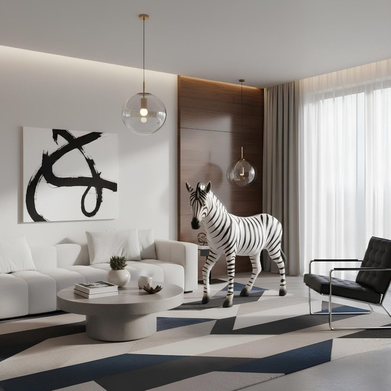 JVmoebel Tierfigur Einzigartige Skulptur für den Innenbereich in guten Ausführung Sofort