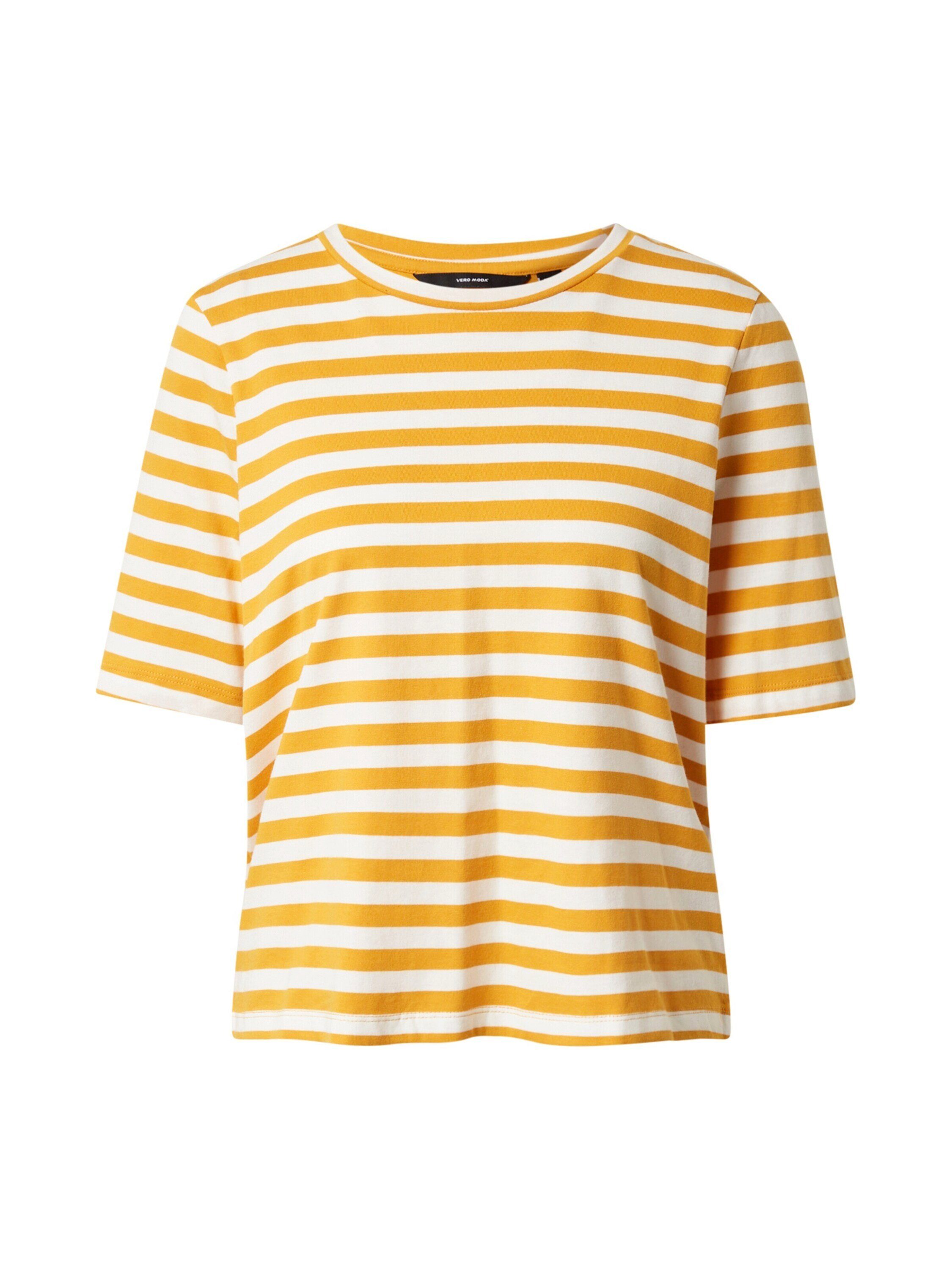 Vero Moda T-Shirt MOLLY (1-tlg) Plain/ohne Details, Kastiger Schnitt