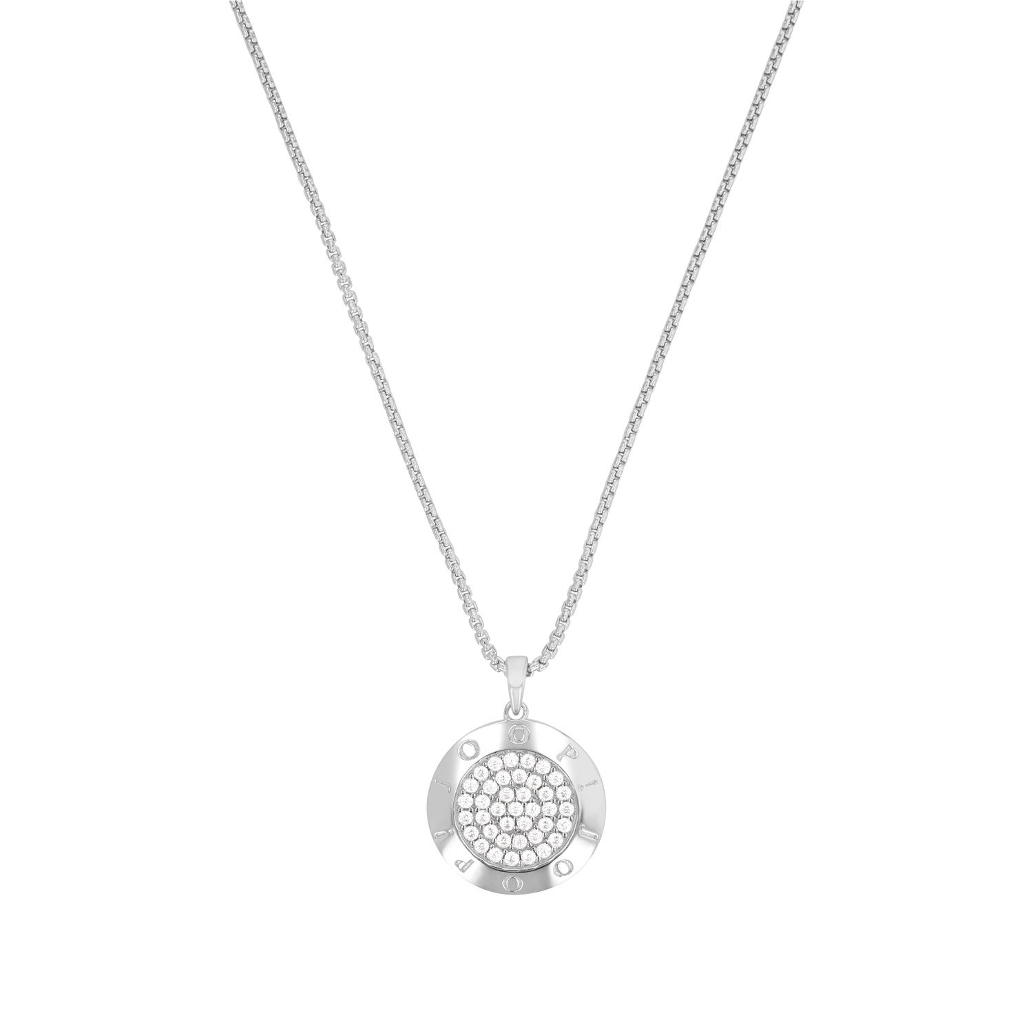 Kette mit Anhänger Kreis