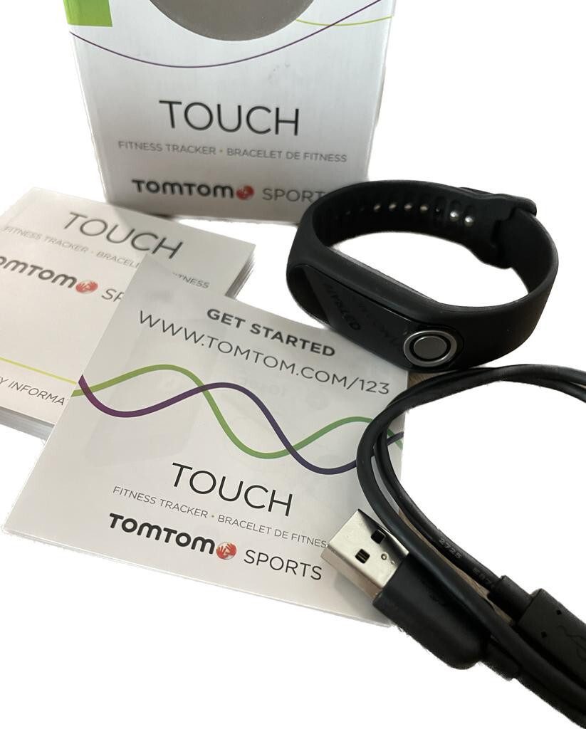 Smartwatch-Armband TomTom Touch Cardio + Body Composition Fitness & Aktivitäts Tracker