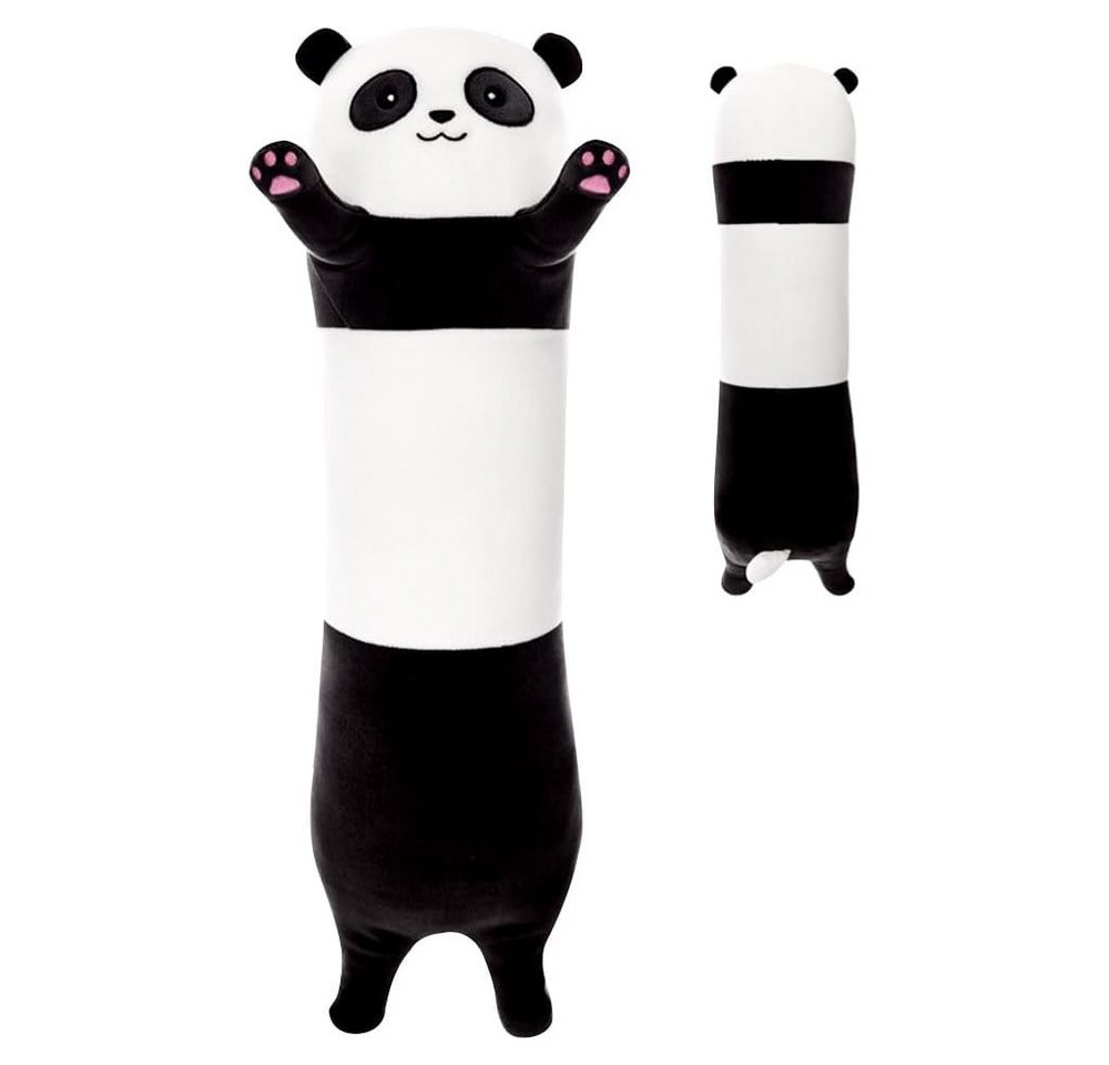 TUWENA Kuscheltier Lange Katze Kuscheltier Stofftiere Katzenplüsch Spielzeug Kuschelkisse, Schönste Geschenke (Rosa,Grau, Braun, 50/70/90/110cm) Mehrere Optionen