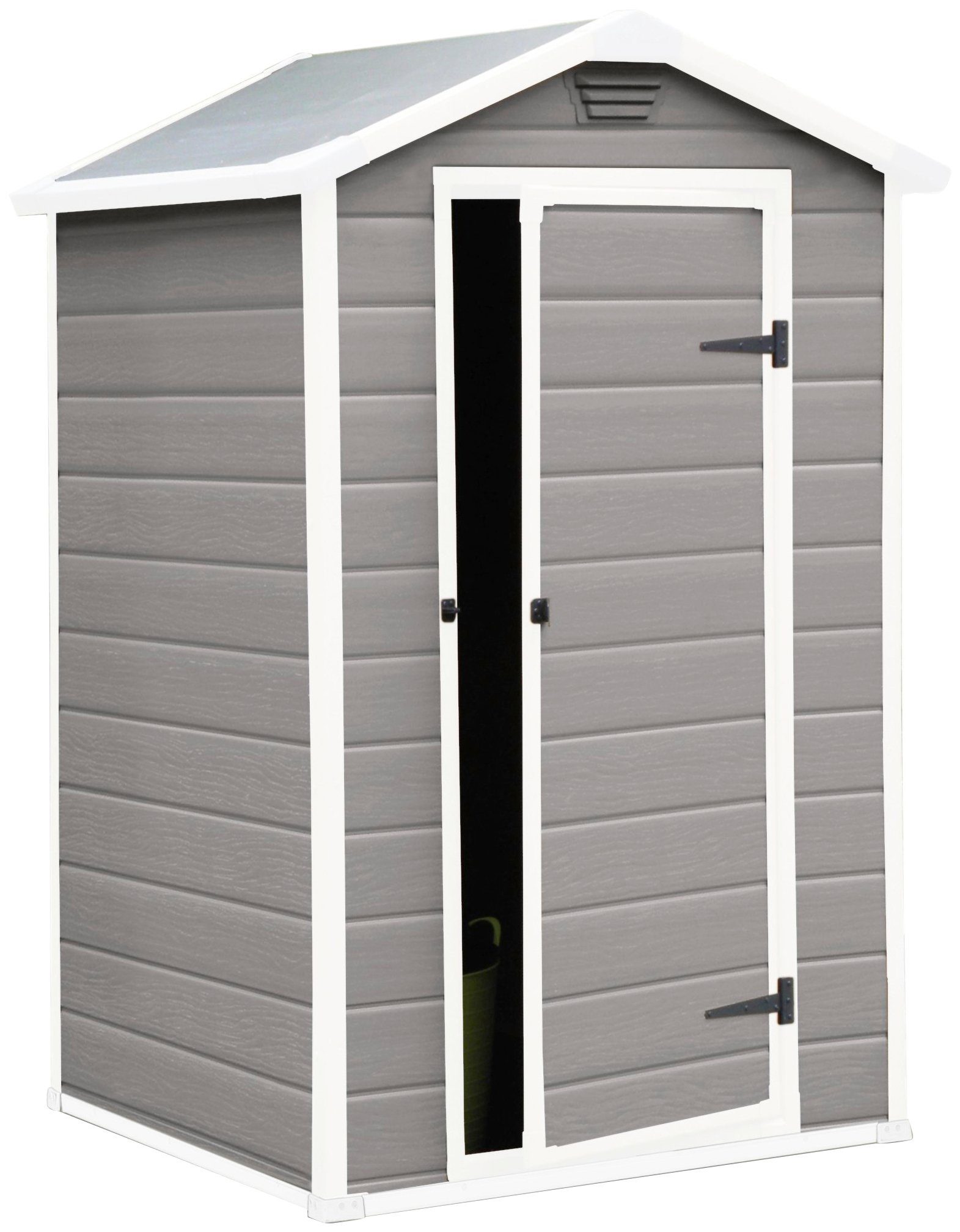 Keter Gerätehaus Manor 4x3, BxT: 128x94 cm, Kunststoff