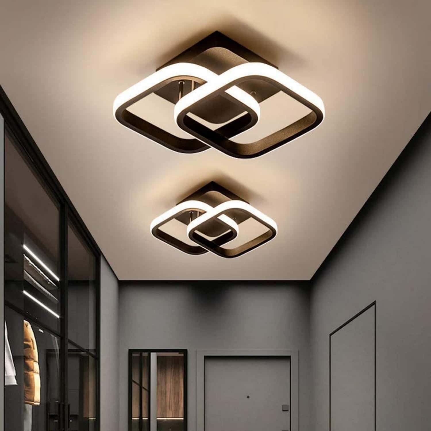 OYLCDI LED Deckenleuchte Deckenlampe Dimmbare Deckenleuchte günstig online kaufen
