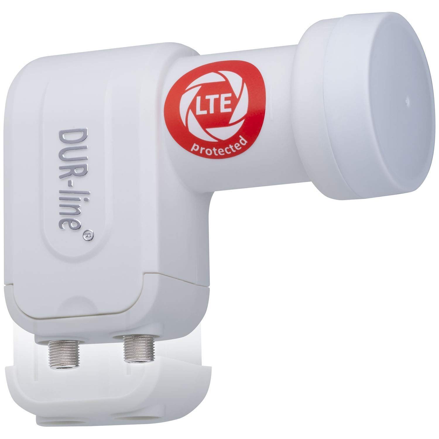DUR-line DUR-line +Ultra Twin Lnb - 2 Teilnehmer weiß - mit LTE-Filter [ Test Universal-Twin-LNB