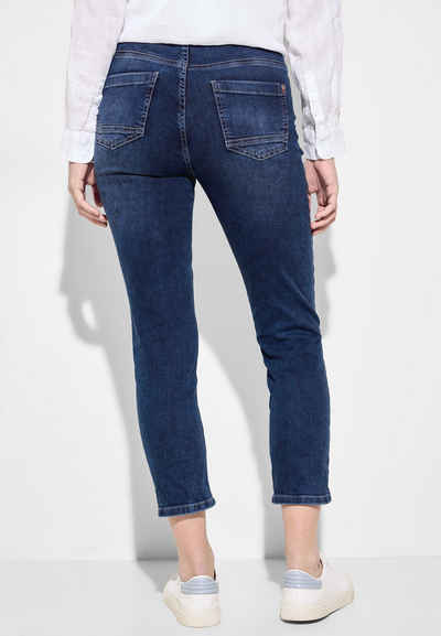 Cecil Slim-fit-Jeans mit dekorativen Nähten