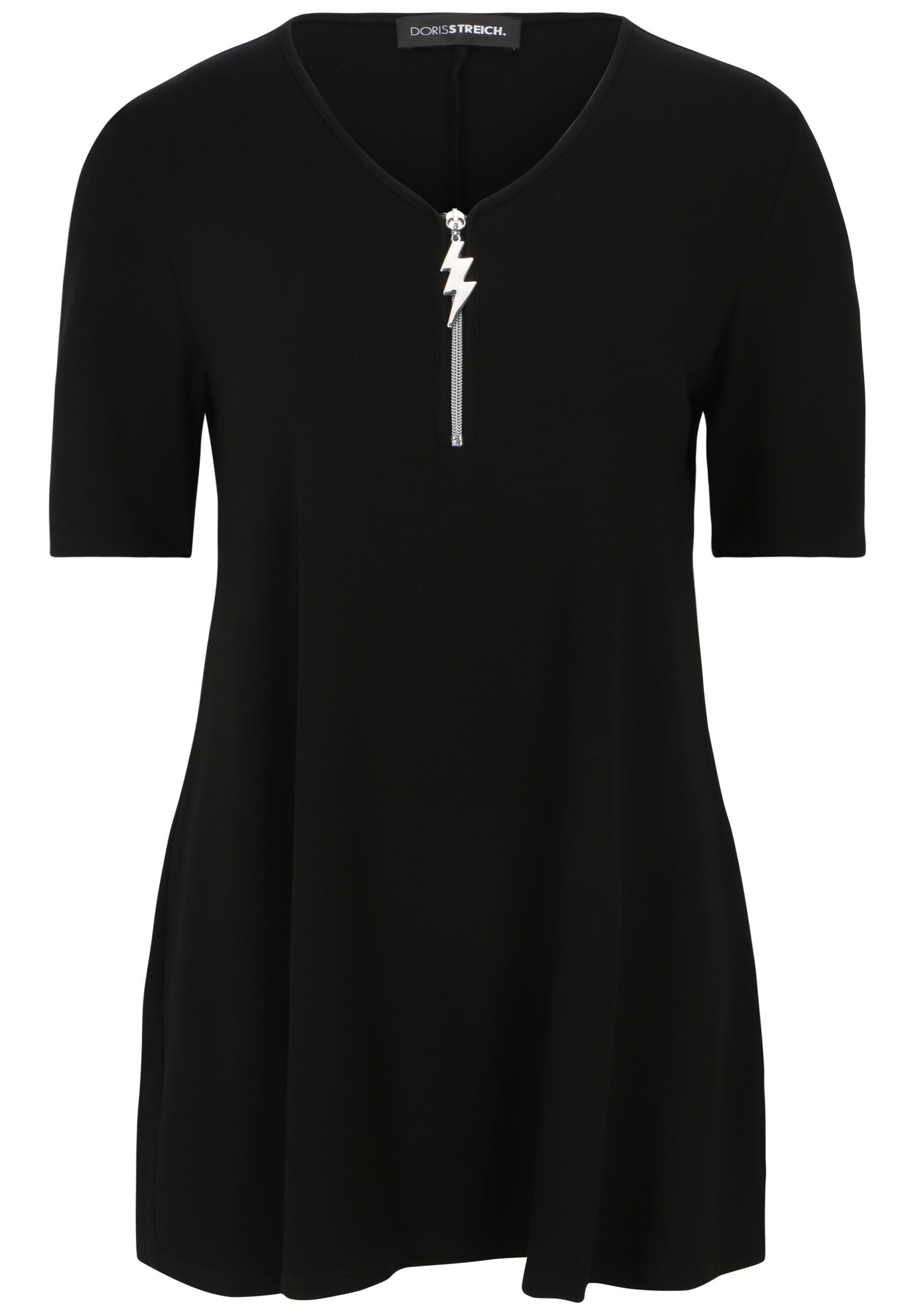 Modisches Damen-Sommerkleid Mit Reißverschluss, Tunika