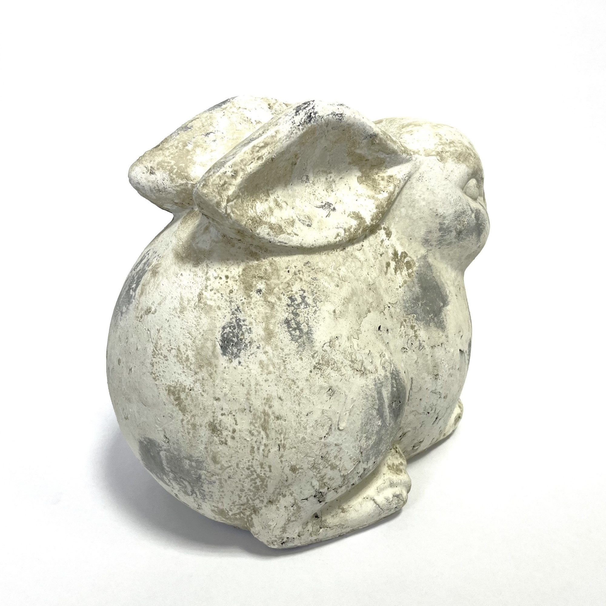 Exner GmbH Garten- & Wohnaccessoires Osterhase Hase Deko Ostern Beton Garten Stein Optik 30 cm, Steinoptik