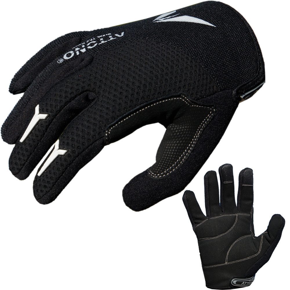 ATTONO Fahrradhandschuhe Mountainbike Handschuhe Gel Fahrrad MTB MX Sommer Fahrradhandschuhe