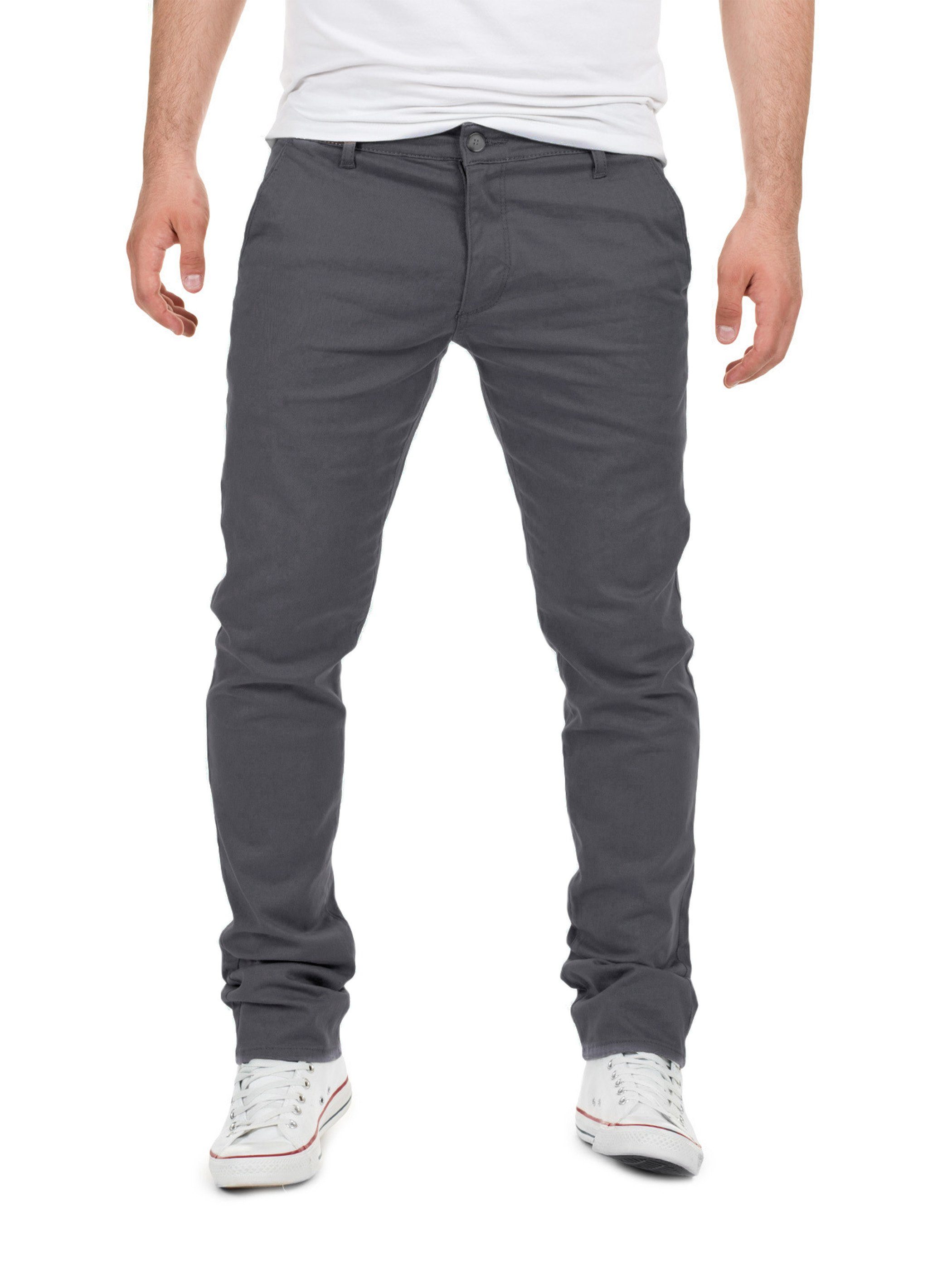 Yazubi Chinohose Herren Chino Dustin in vorgewaschener Optik