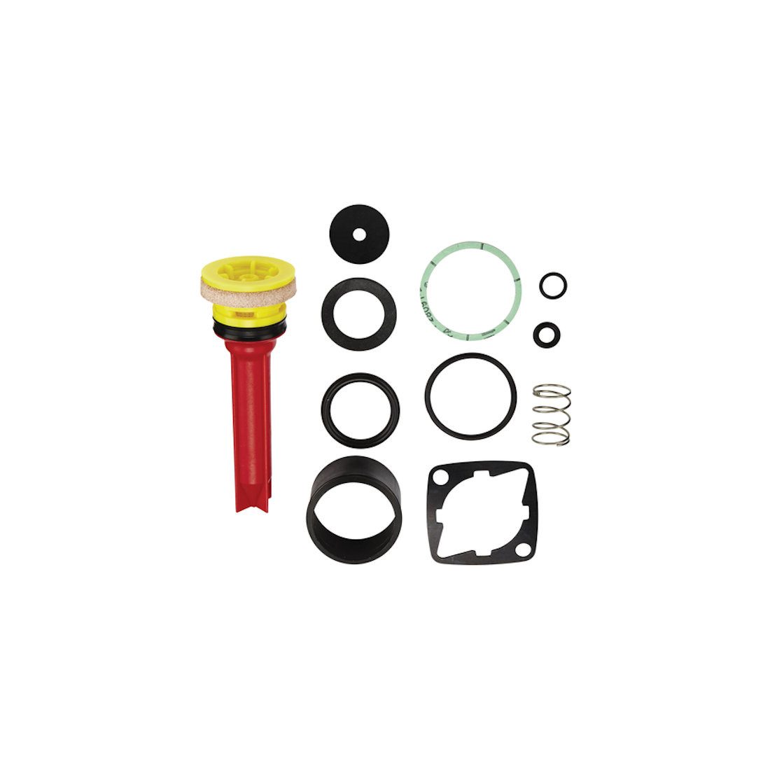 WC-Druckspüler Dichtungssatz 43714 Kolben Ersatzteil für WC-Druckspüler 666.03.661