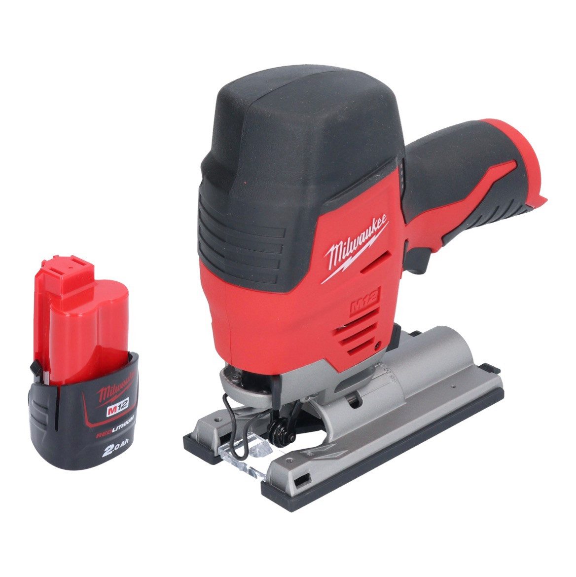 Milwaukee Akku-Stichsäge M12 JS-201 Akku Stichsäge 12 V + 1x Akku 2,0 Ah - ohne Ladegerät