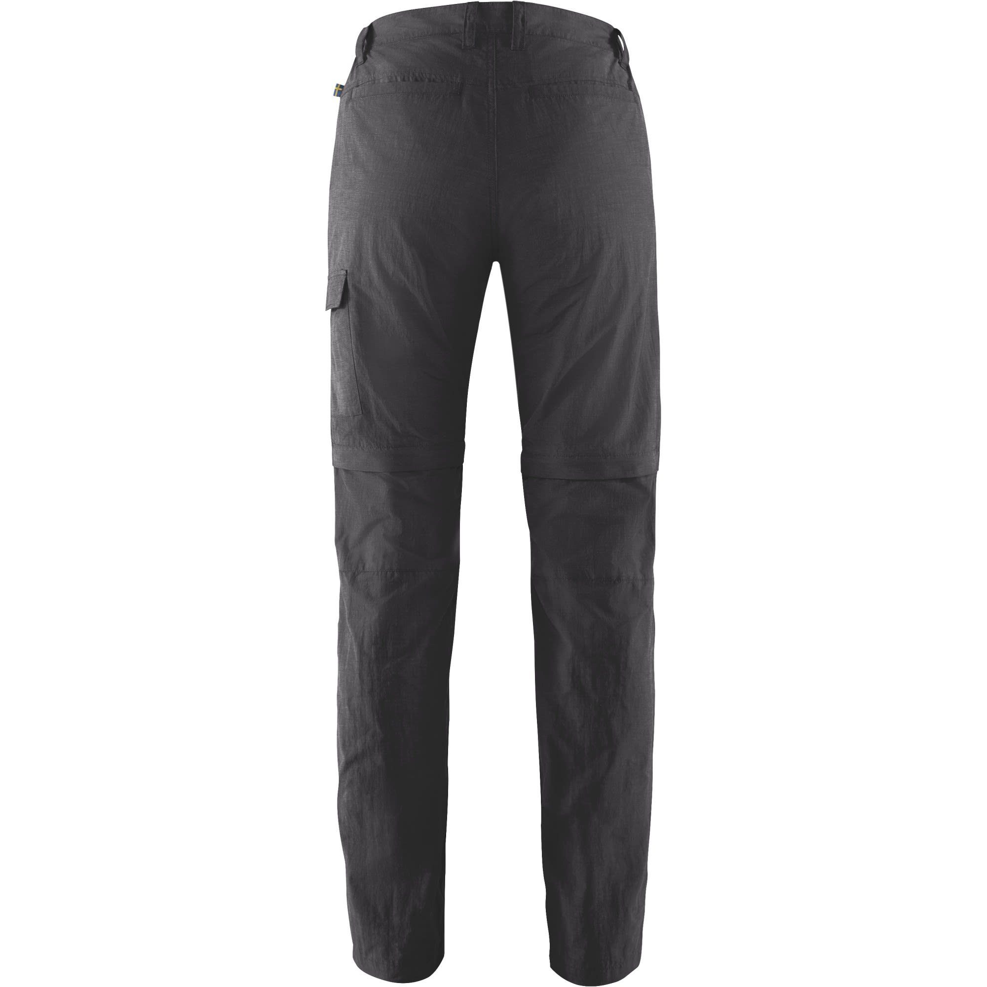 Zip-off-Hose Damen Grey Mt Zip-off Trousers W Fjällräven Dark Travellers Fjällräven