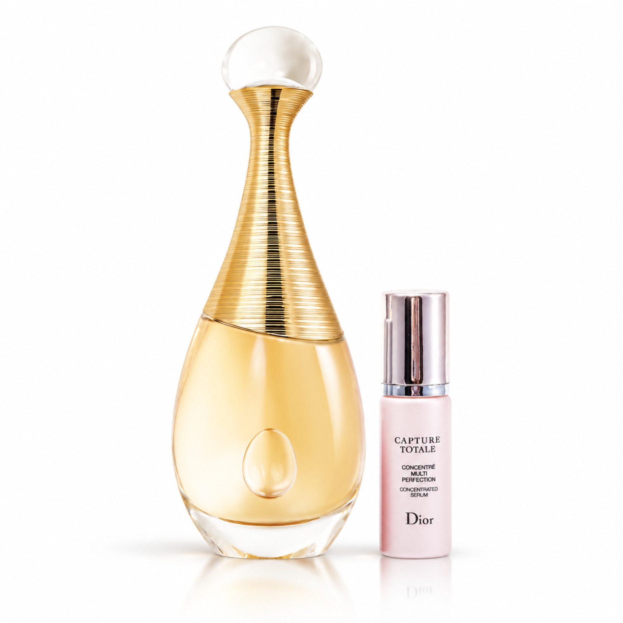 Dior Duft-Set J’adore EdP 100 ml inkl. Capture Totale Serum 7 ml, 2-tlg., Exklusives Beauty-Duo aus ikonischem Duft & Gesichtspflege