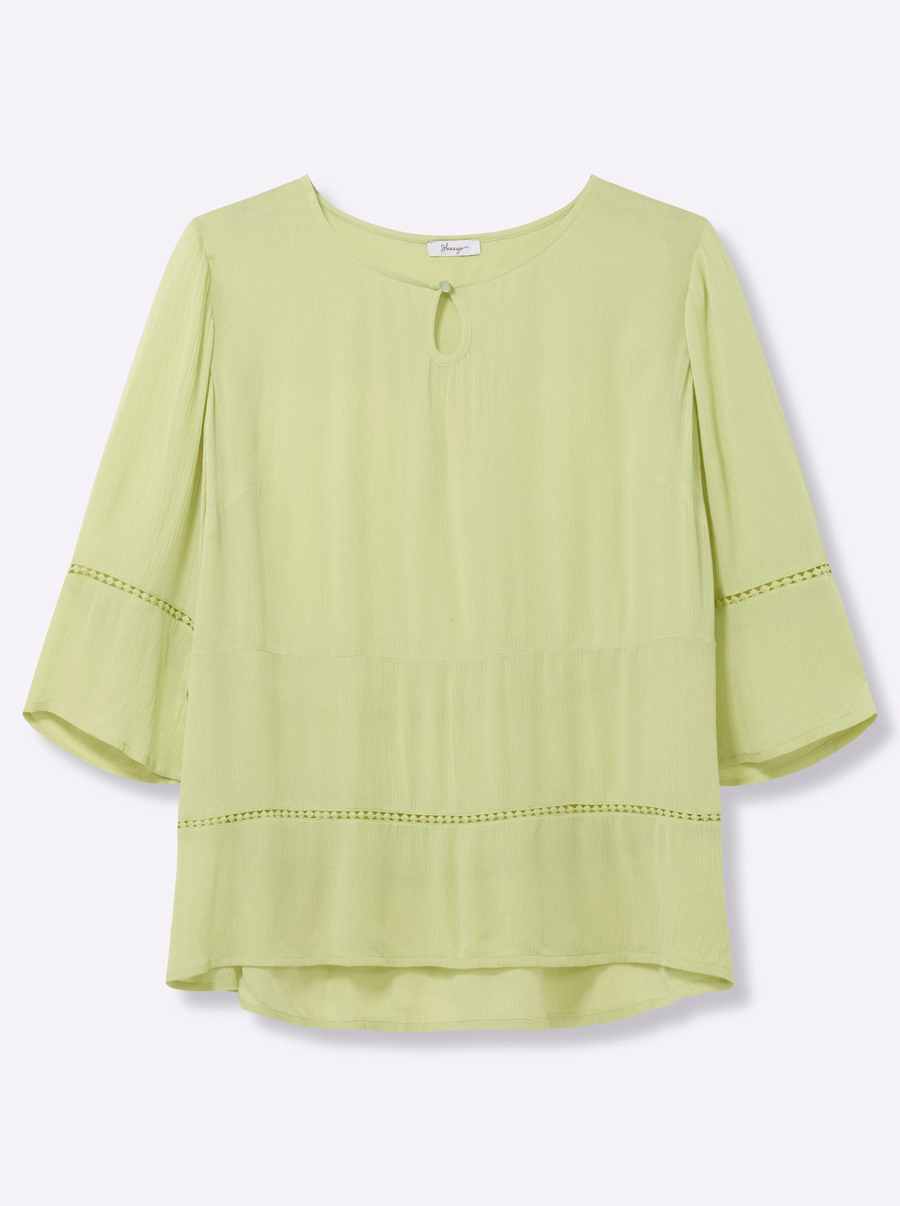 Klassische Bluse 3/4-Arm-Bluse 3/4-Arm