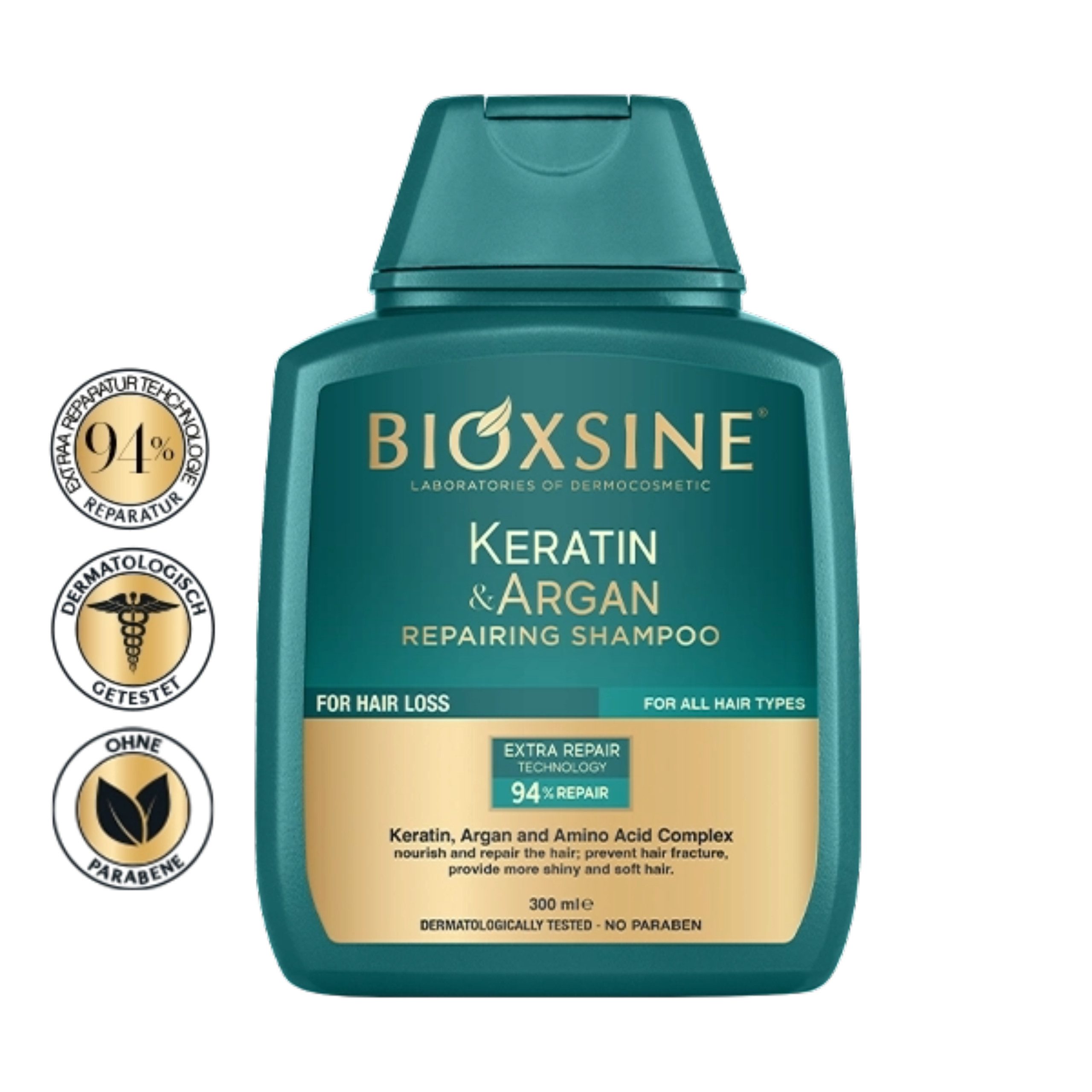 Bioxcin Haarshampoo Bioxcin Keratin & Argan Repairing Shampoo