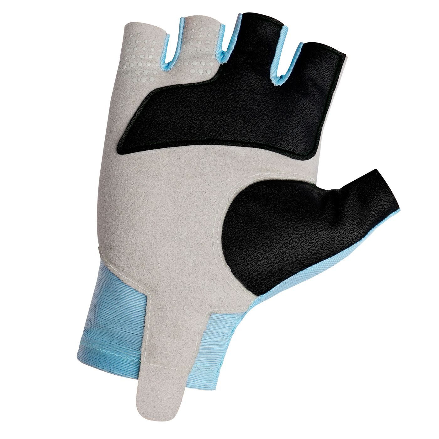 BKK Angelhandschuhe BKK Flamingo Half Finger Gloves 1 Light Blue - Angelhandschuhe