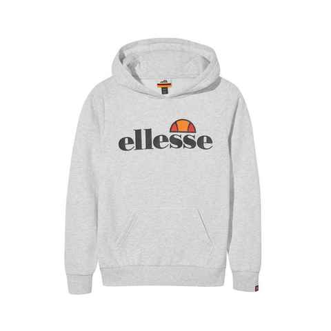 Ellesse Hoodie ellesse Kinder Hoodie Jero Oh white marl (1-tlg)